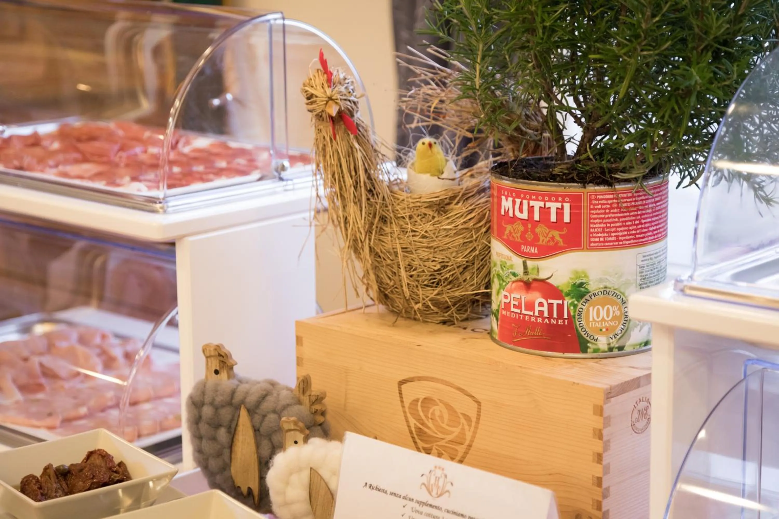 Food in Hotel Villa Tiziana