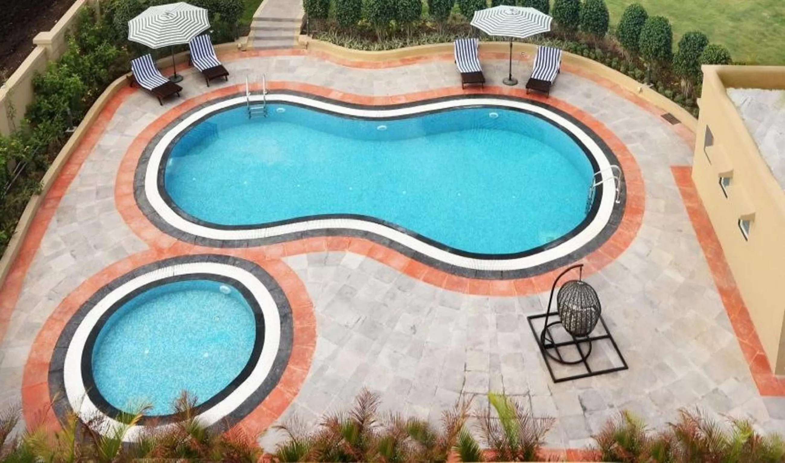 Pool view in Temple Tree Hotel Shirdi, a member of Radisson Individuals