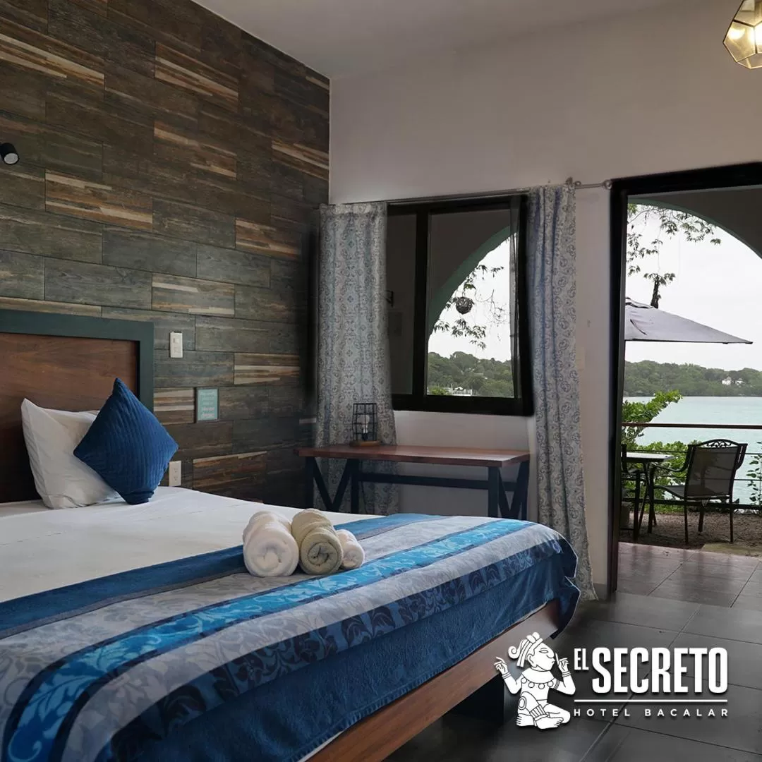Bed in Hotel Secreto Frente a Laguna Bacalar - Opciones Todo Incluido