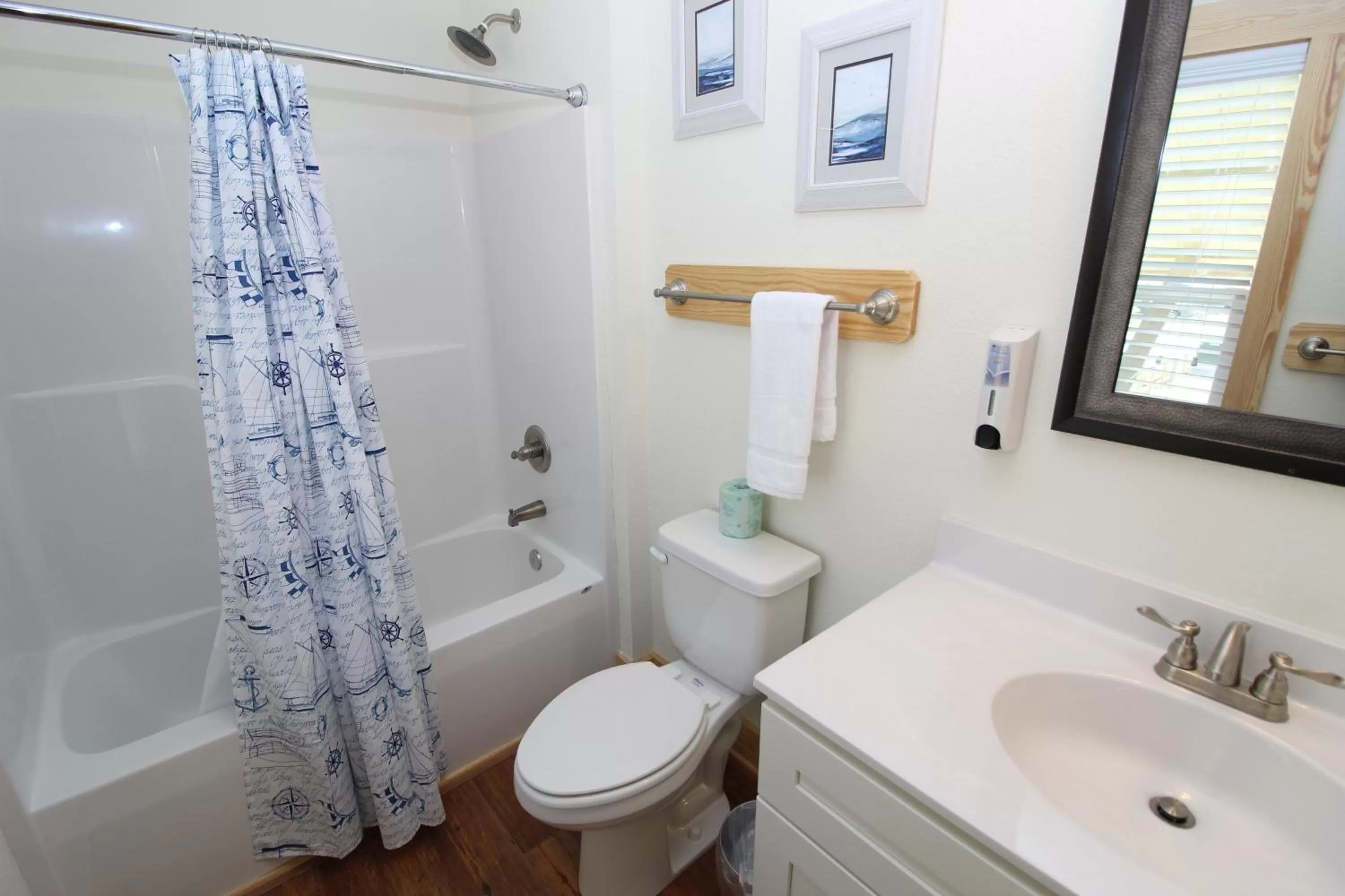 Bathroom in Whalebone Ocean Cottages by KEES Vacations
