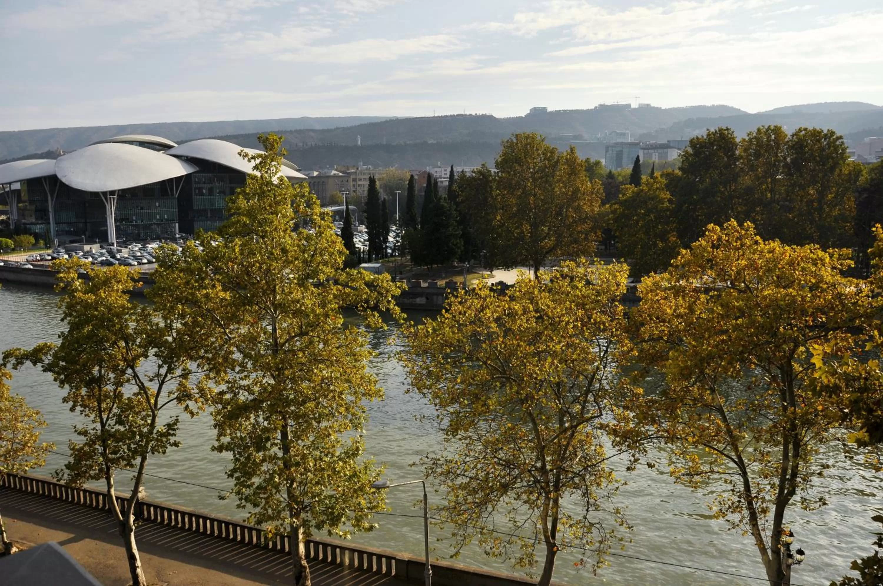 Balcony/Terrace in River View Hotel Tbilisi