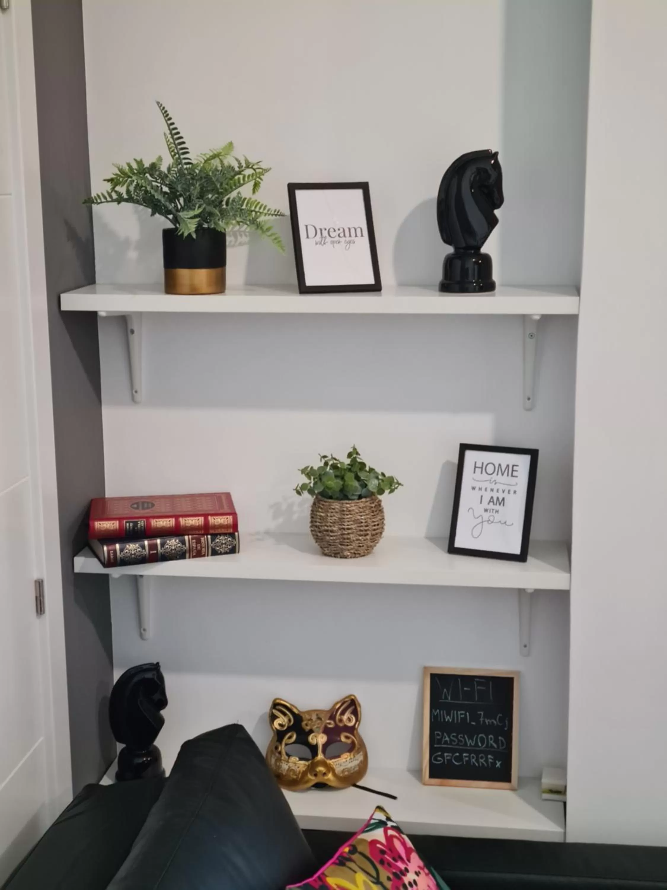 Library in Hlius Brand New Apartments