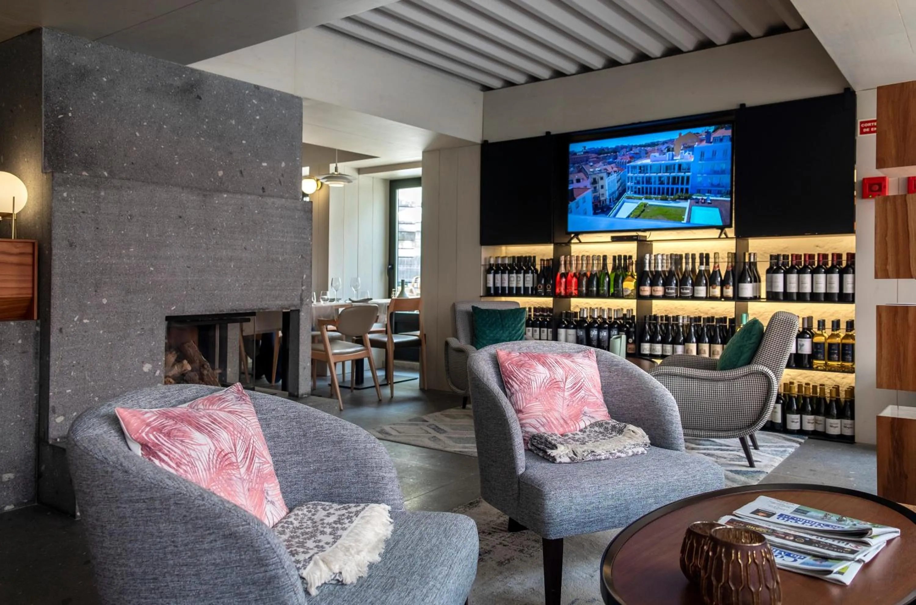 Living room in Porta Nova Collection House