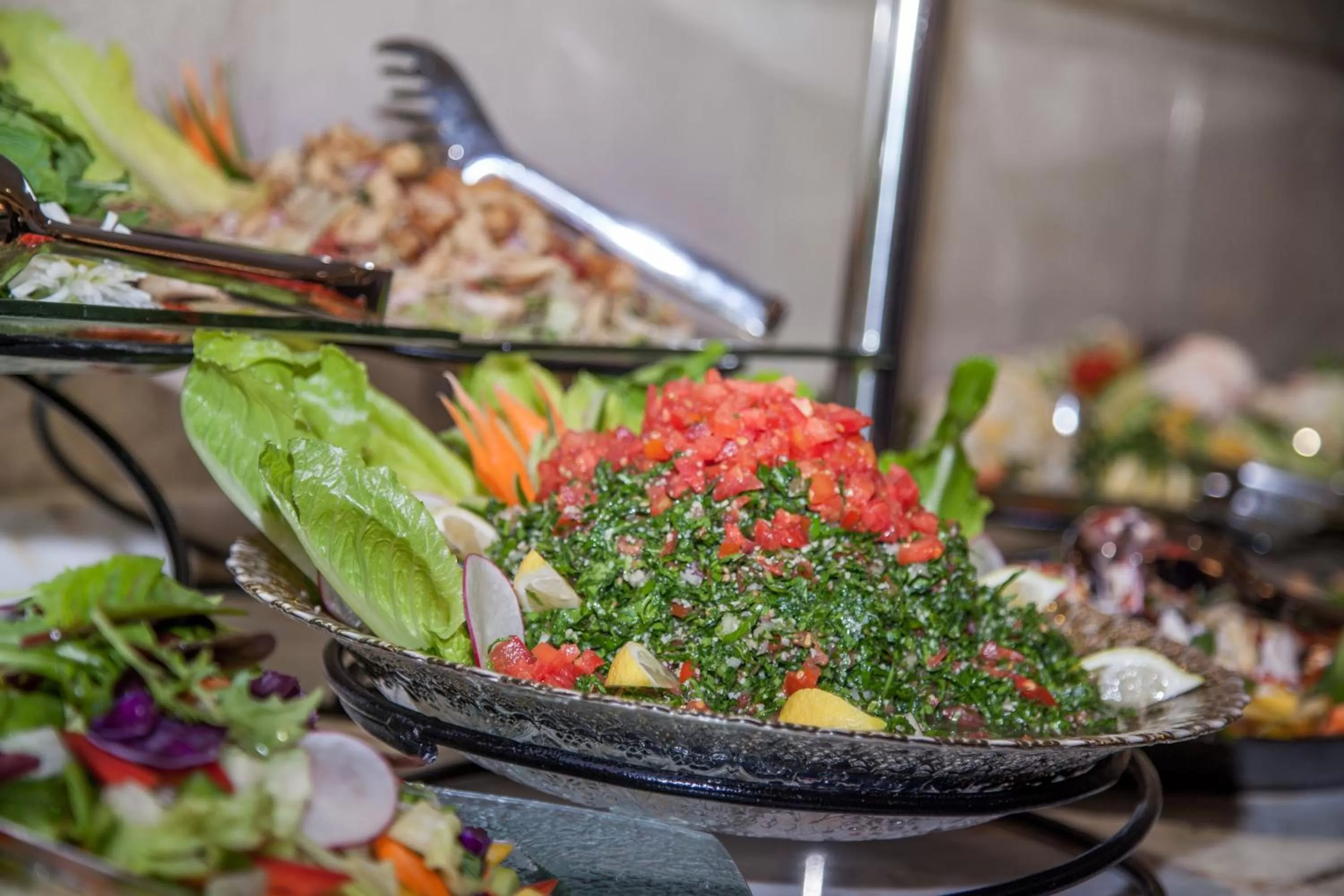 Food in Harir Palace Hotel