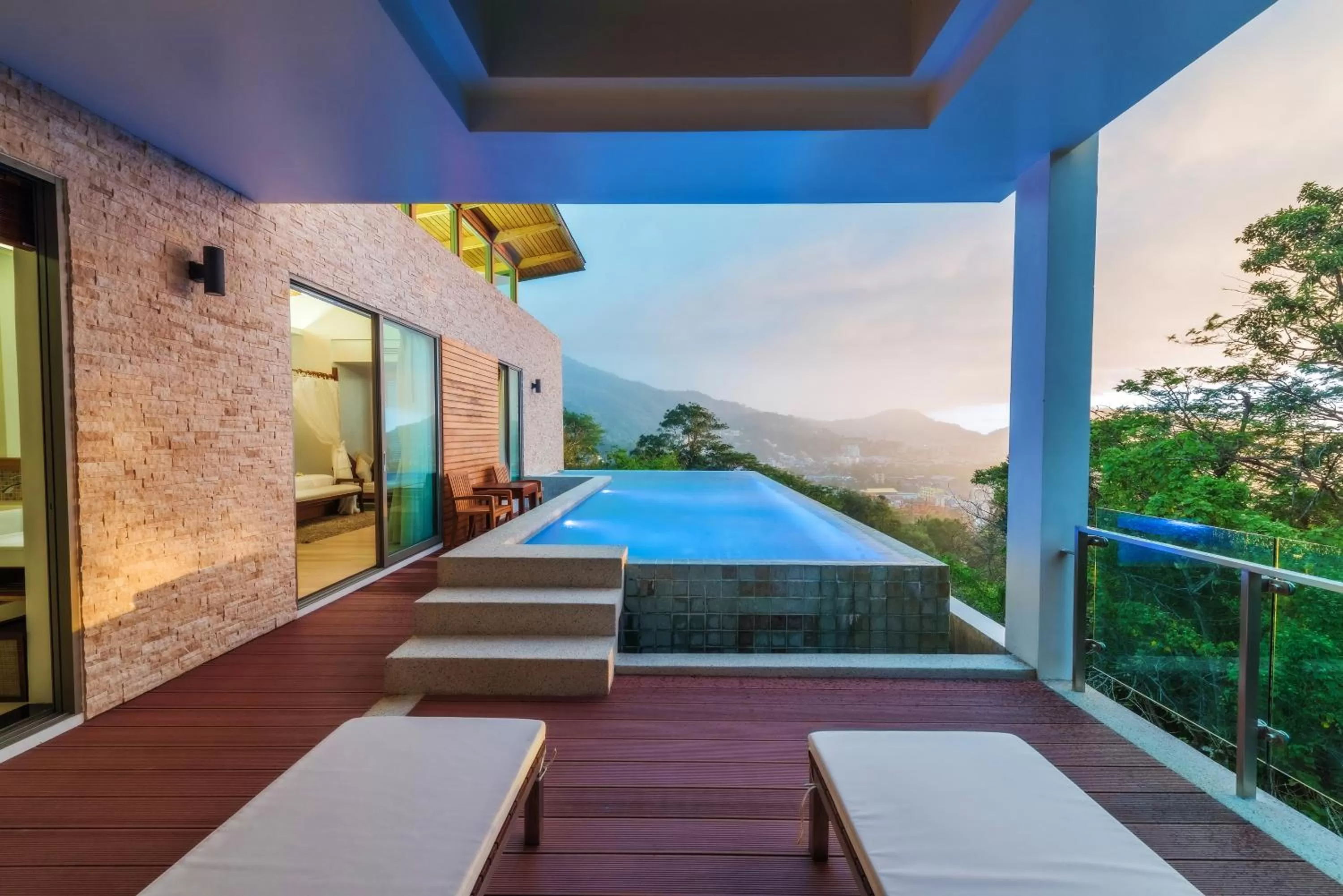 Mountain view in Wyndham Sea Pearl Resort, Phuket