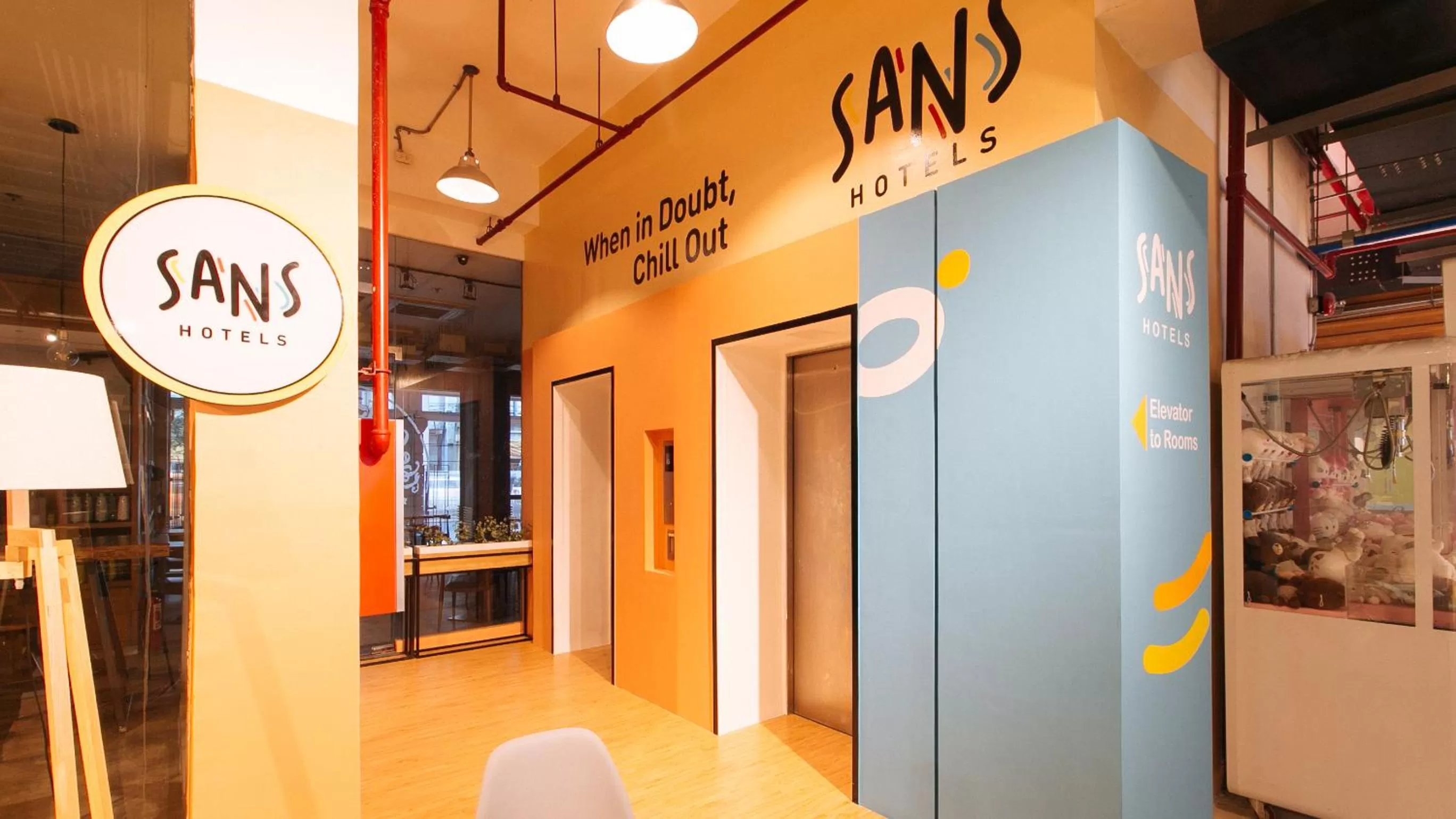 Area and facilities in Sans Hotel Laperal Manila