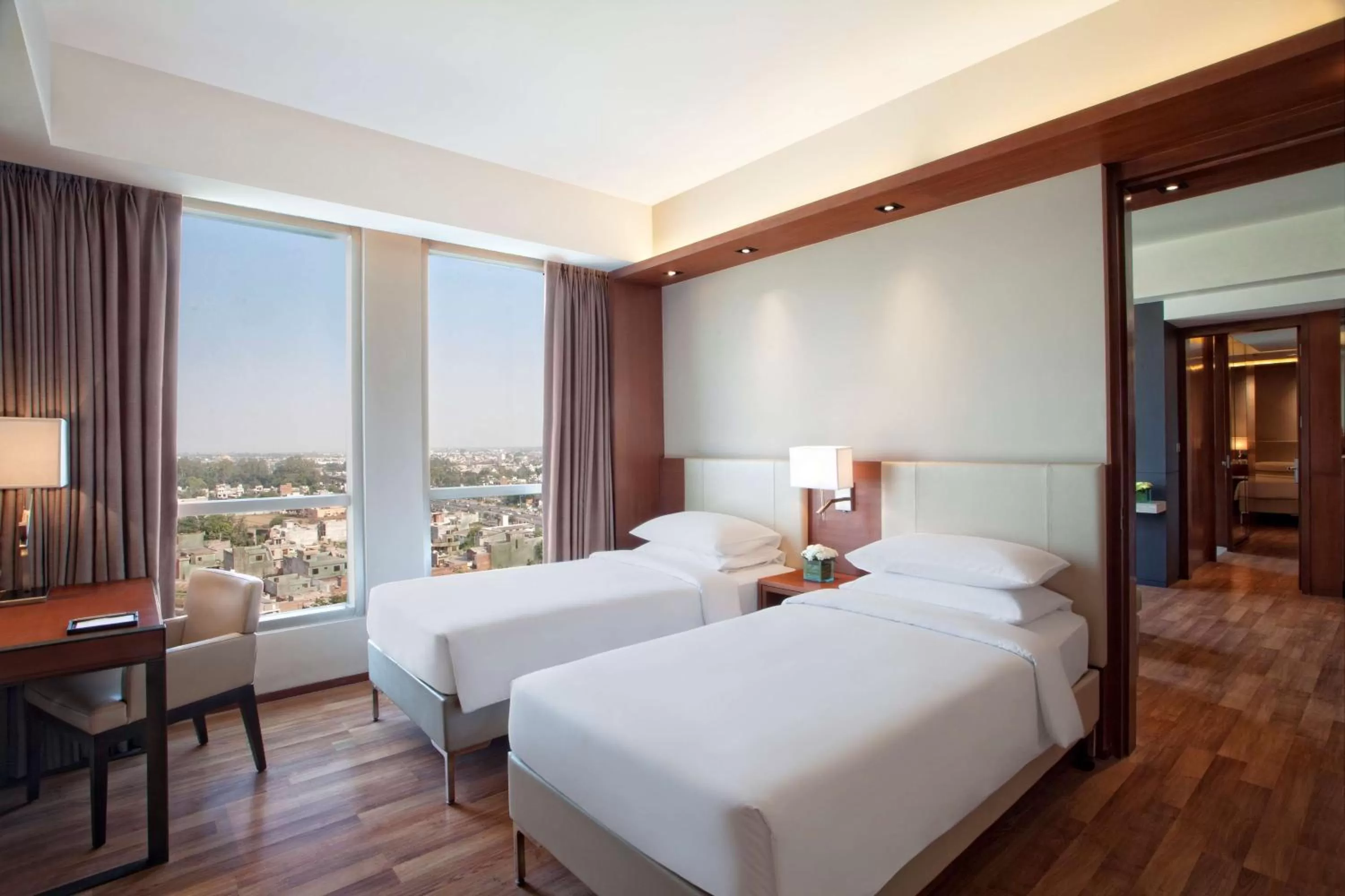 Photo of the whole room, Bed in Hyatt Regency Amritsar Hotel & Spa