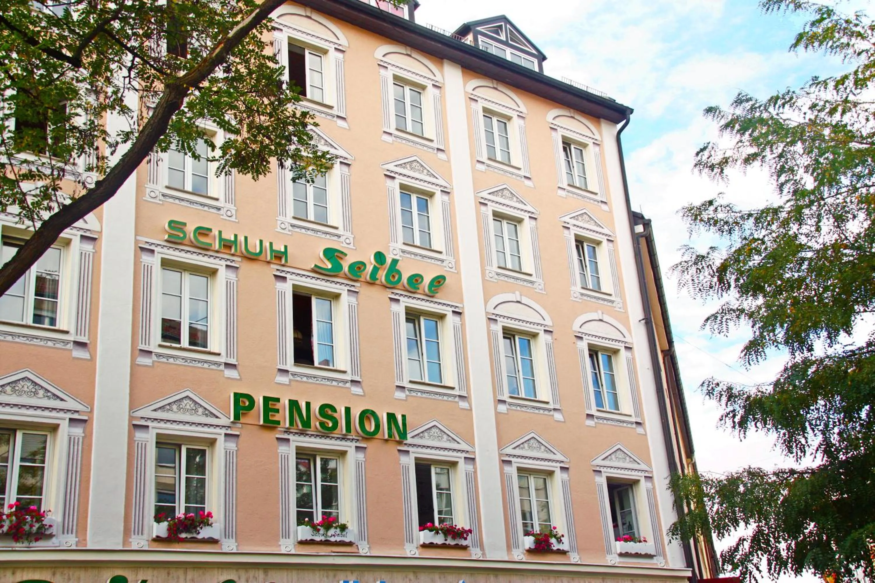 Facade/entrance in Pension Seibel