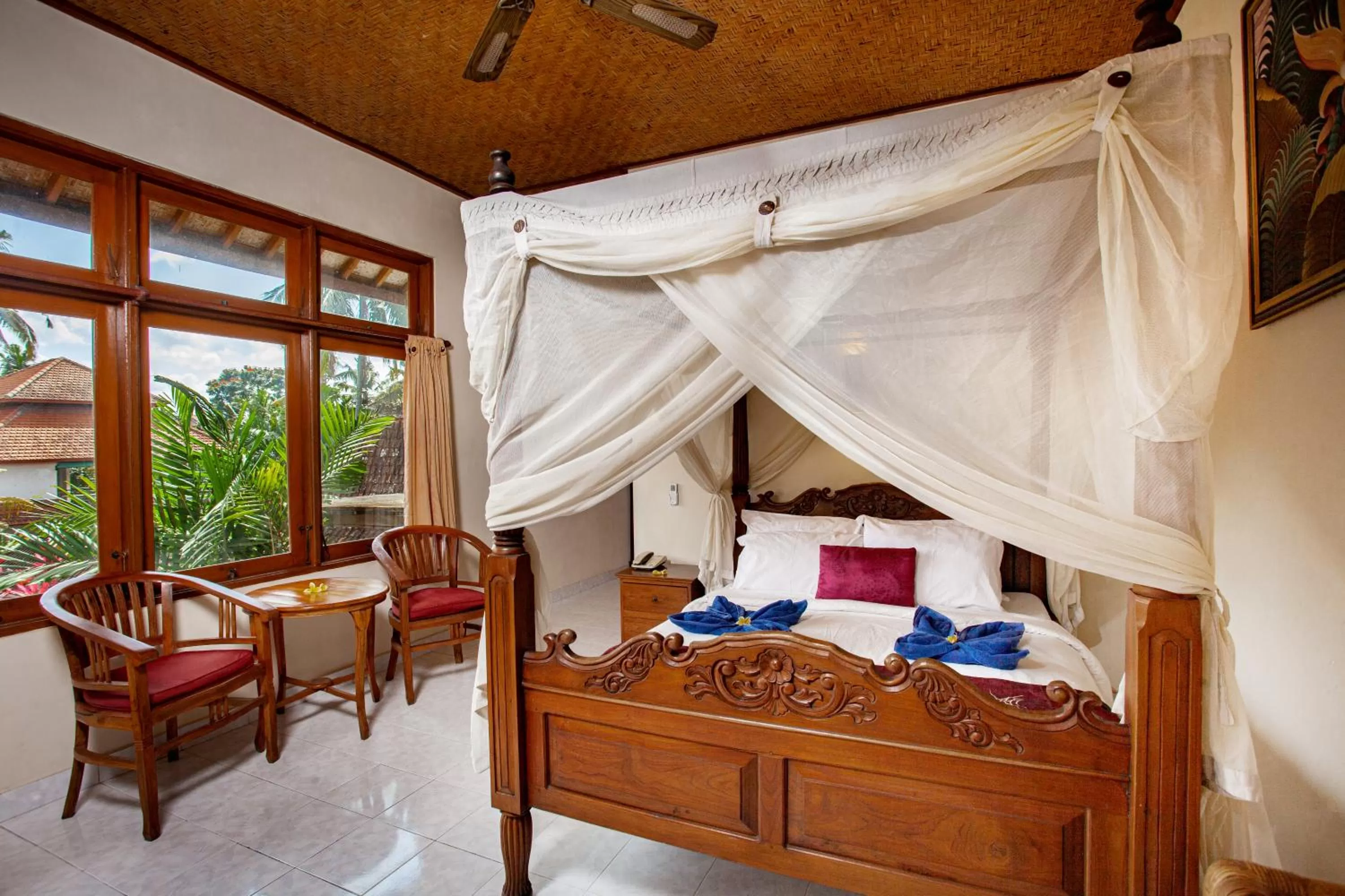 Bed in Nick's Pension