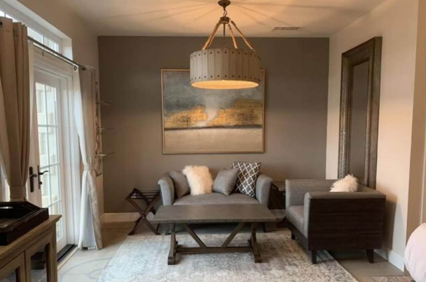 Living room in Domaine Chardonnay