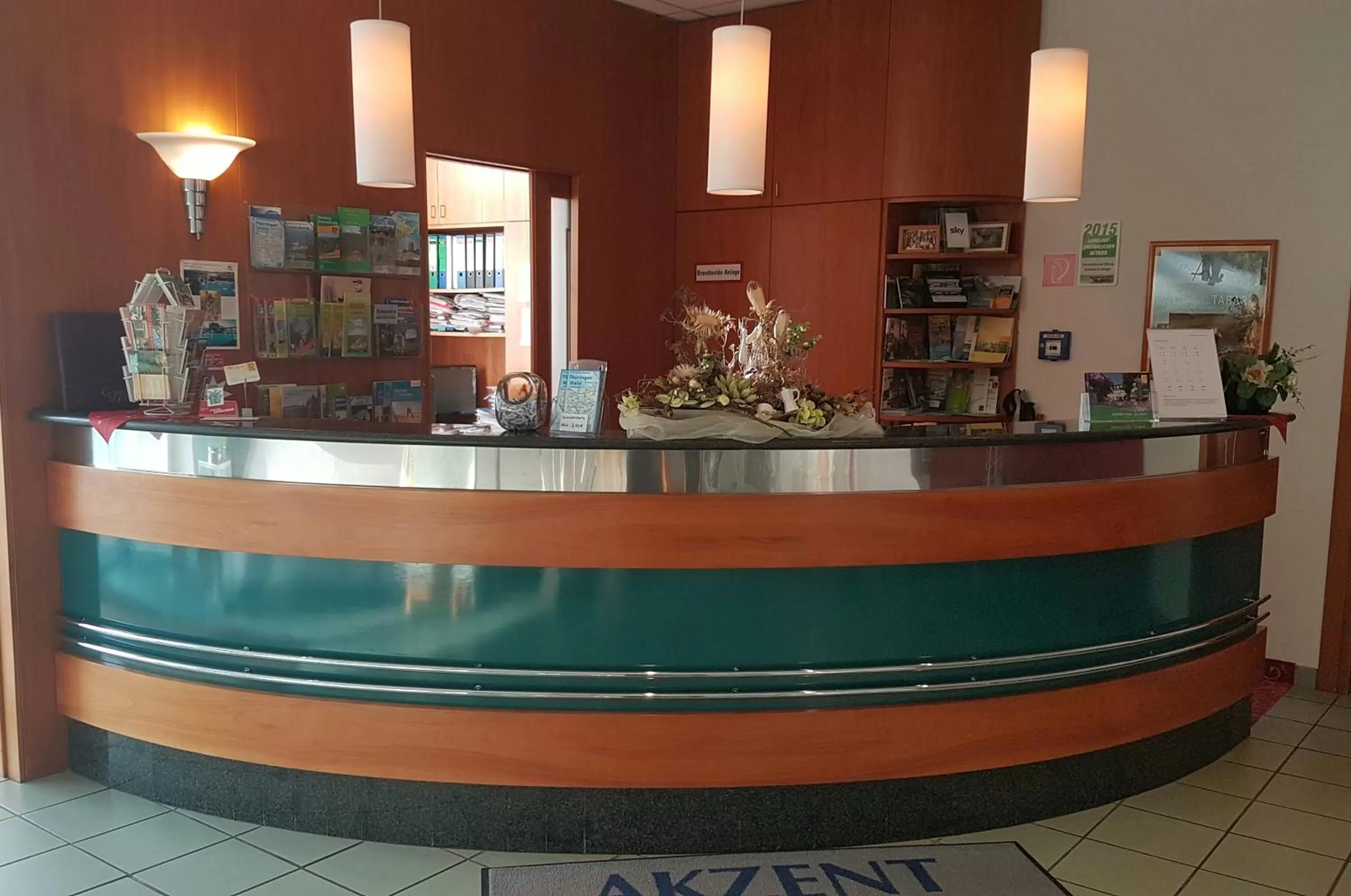 Lobby or reception in AKZENT Hotel Zur Post