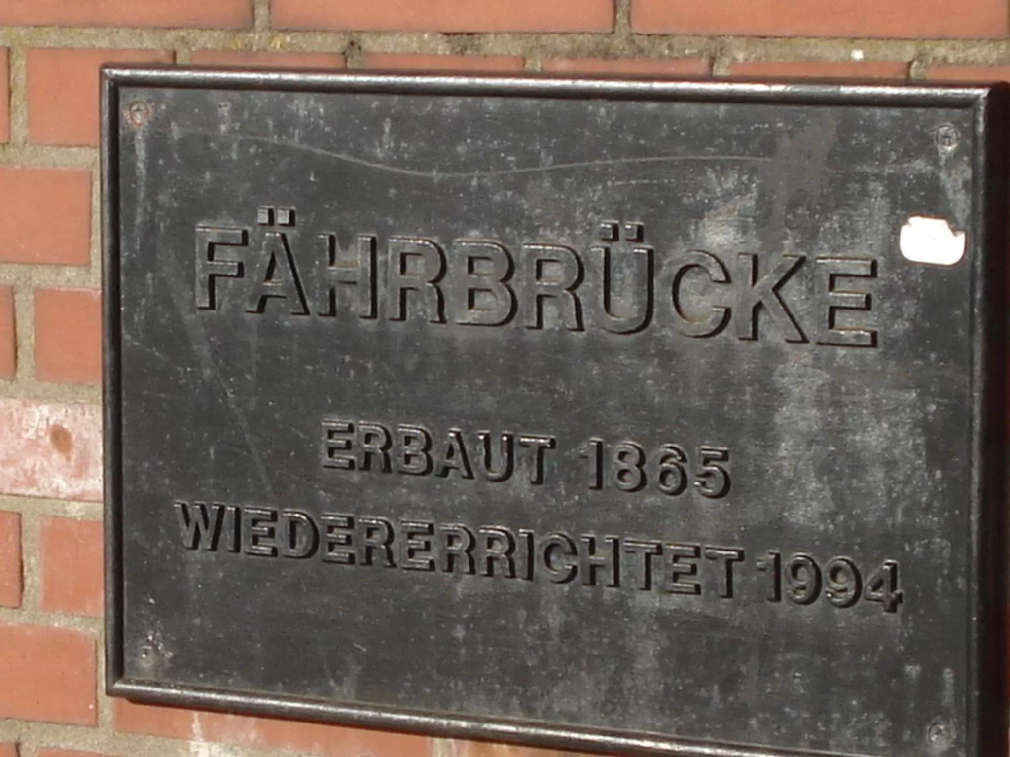 Nearby landmark in Hotel Pension Zur Fährbrücke