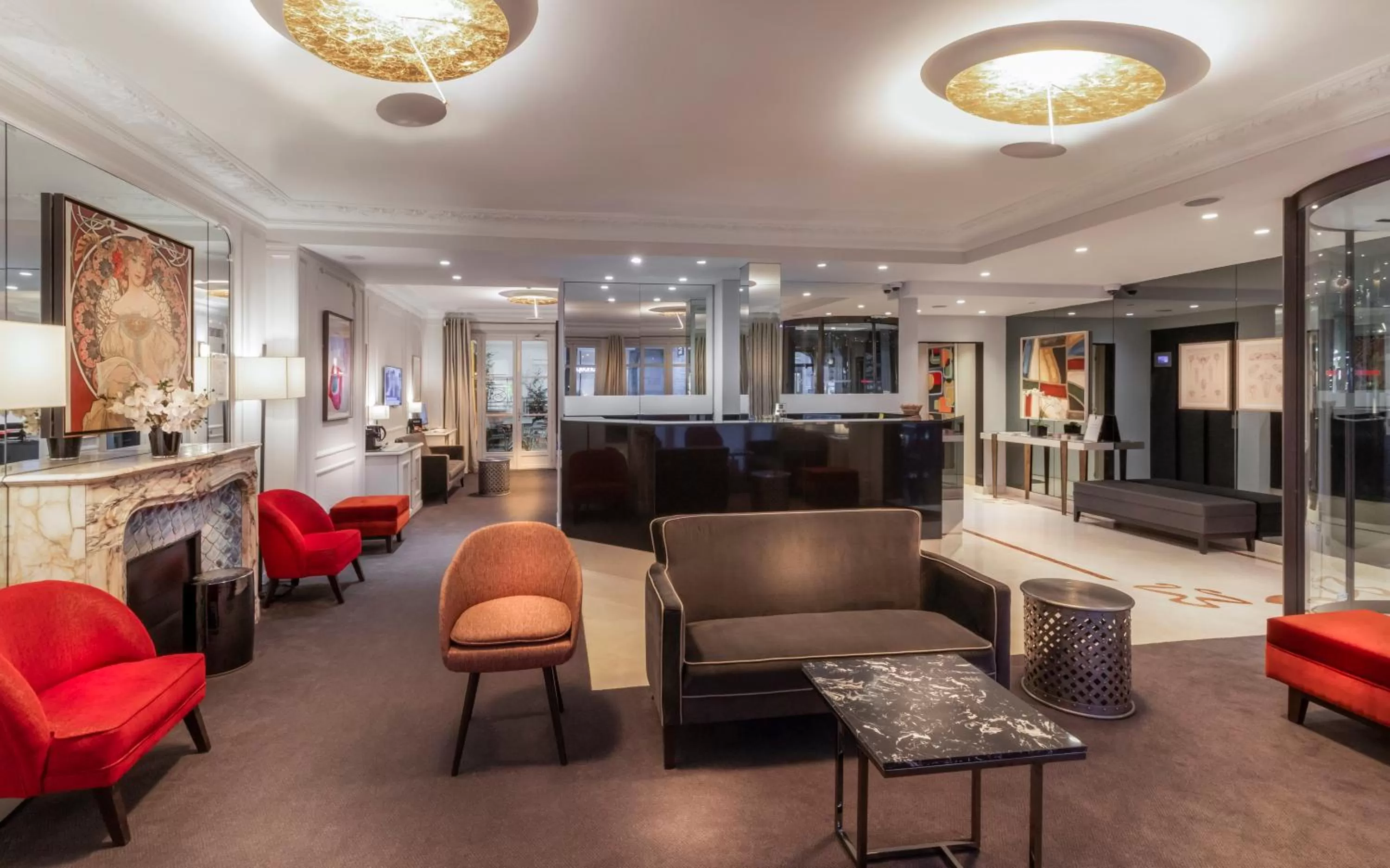 Living room in Elysées Ceramic