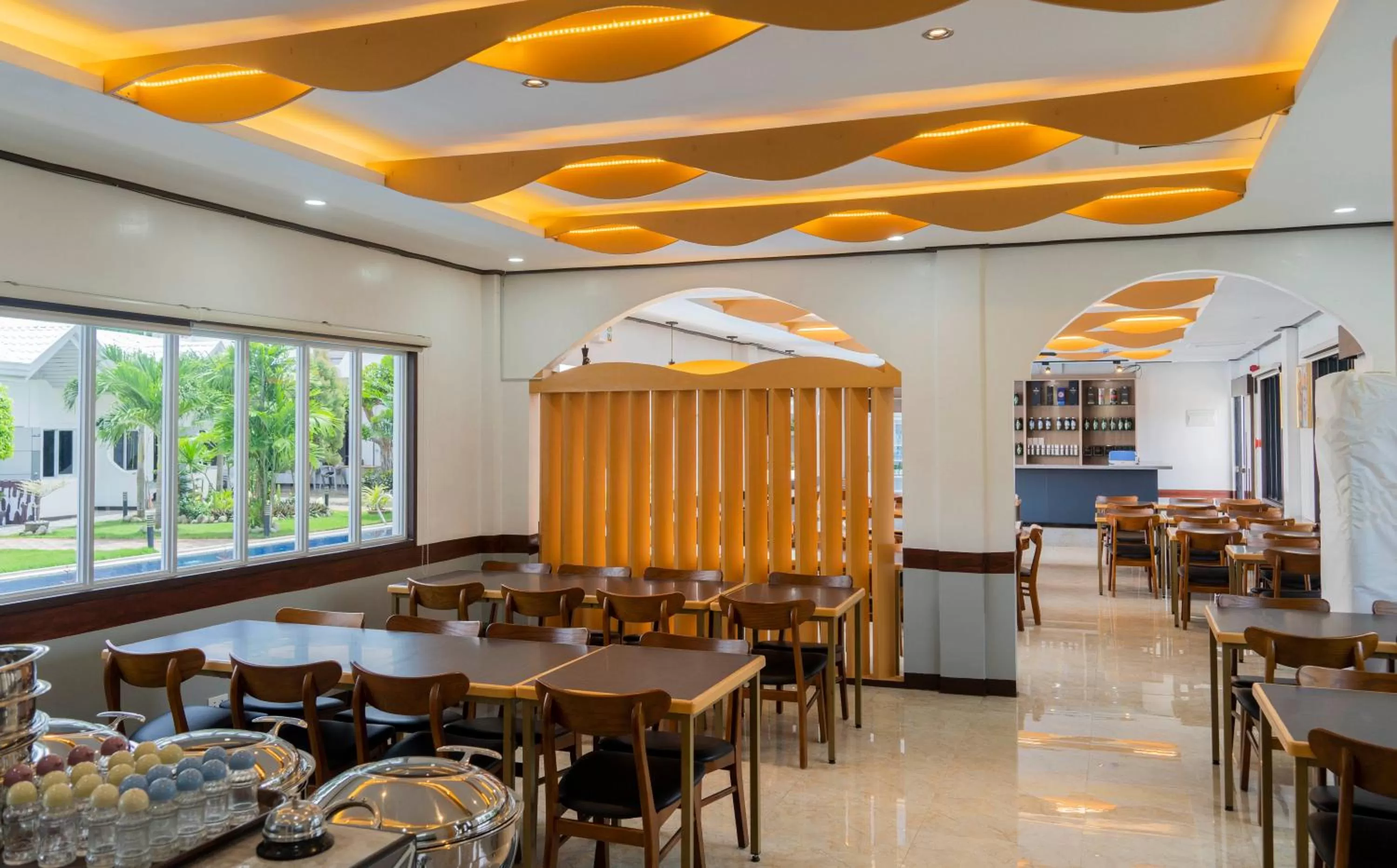 Restaurant/places to eat in Espacio Resort Bohol