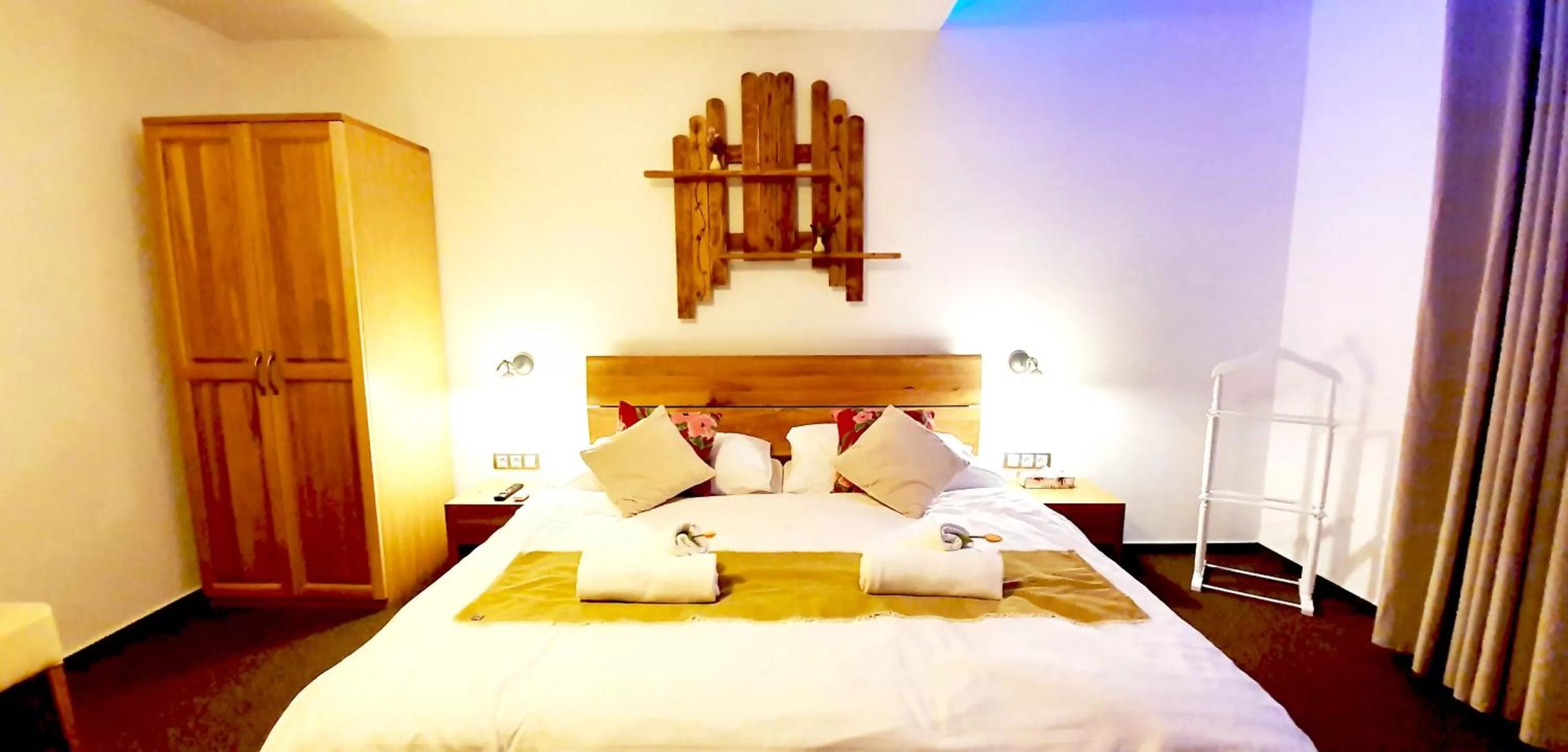 Bed in Hotel Farma Vysoká