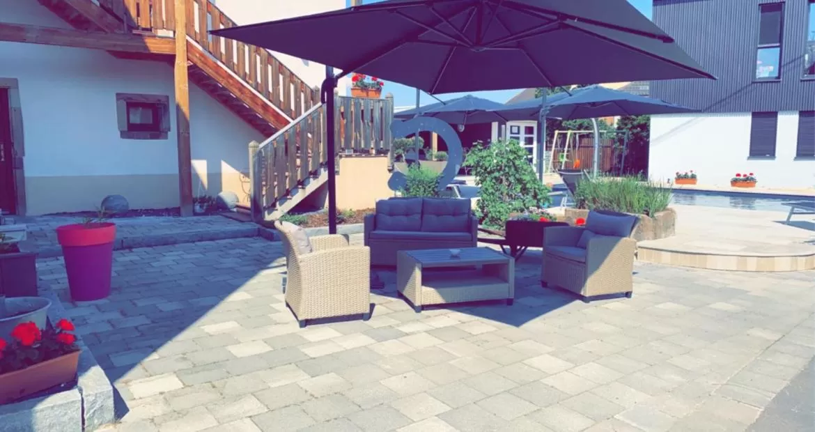 Patio in Chambres d'hôtes - L'Ecurie Obernai