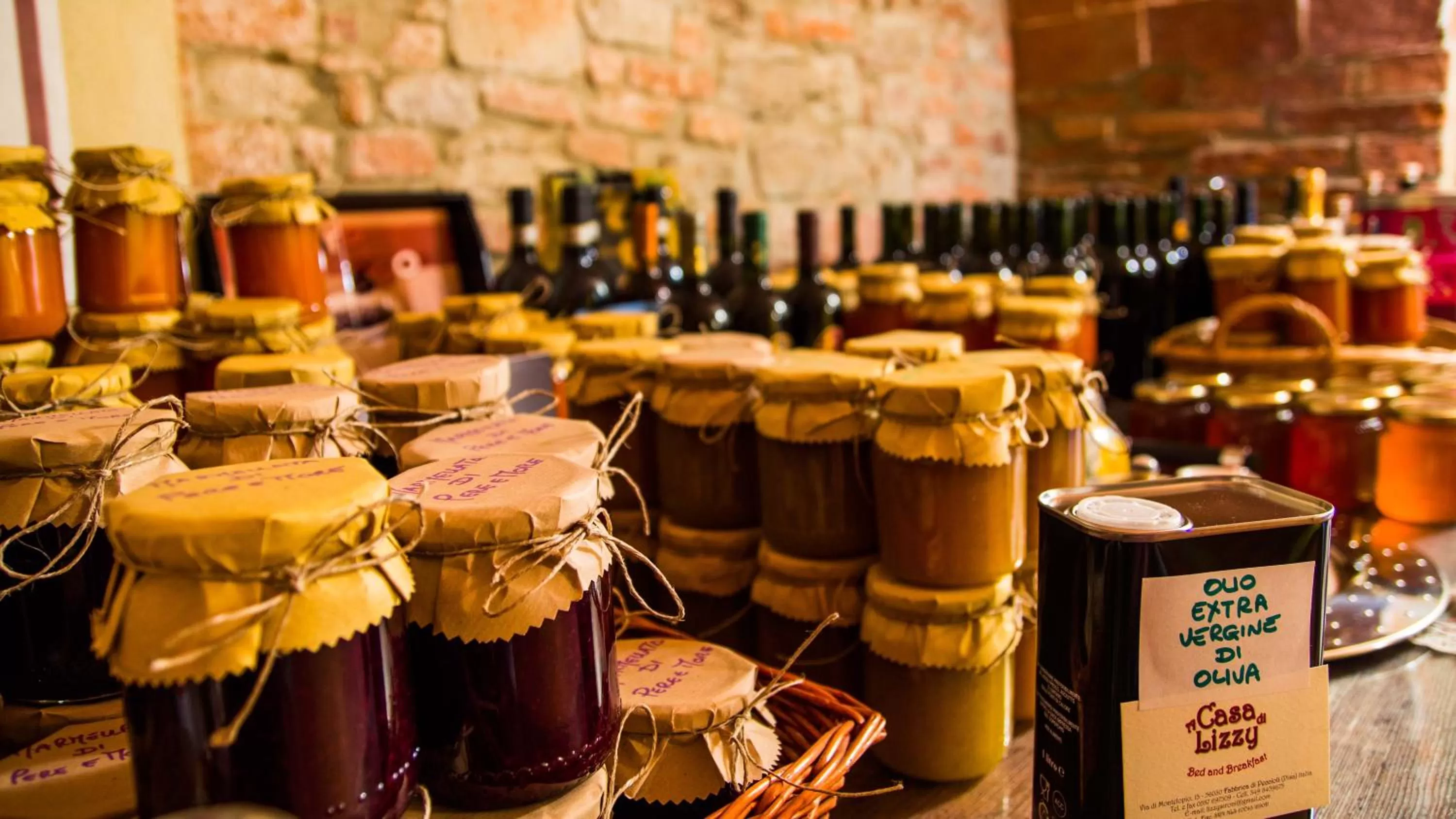 Food in A Casa di Lizzy B&B