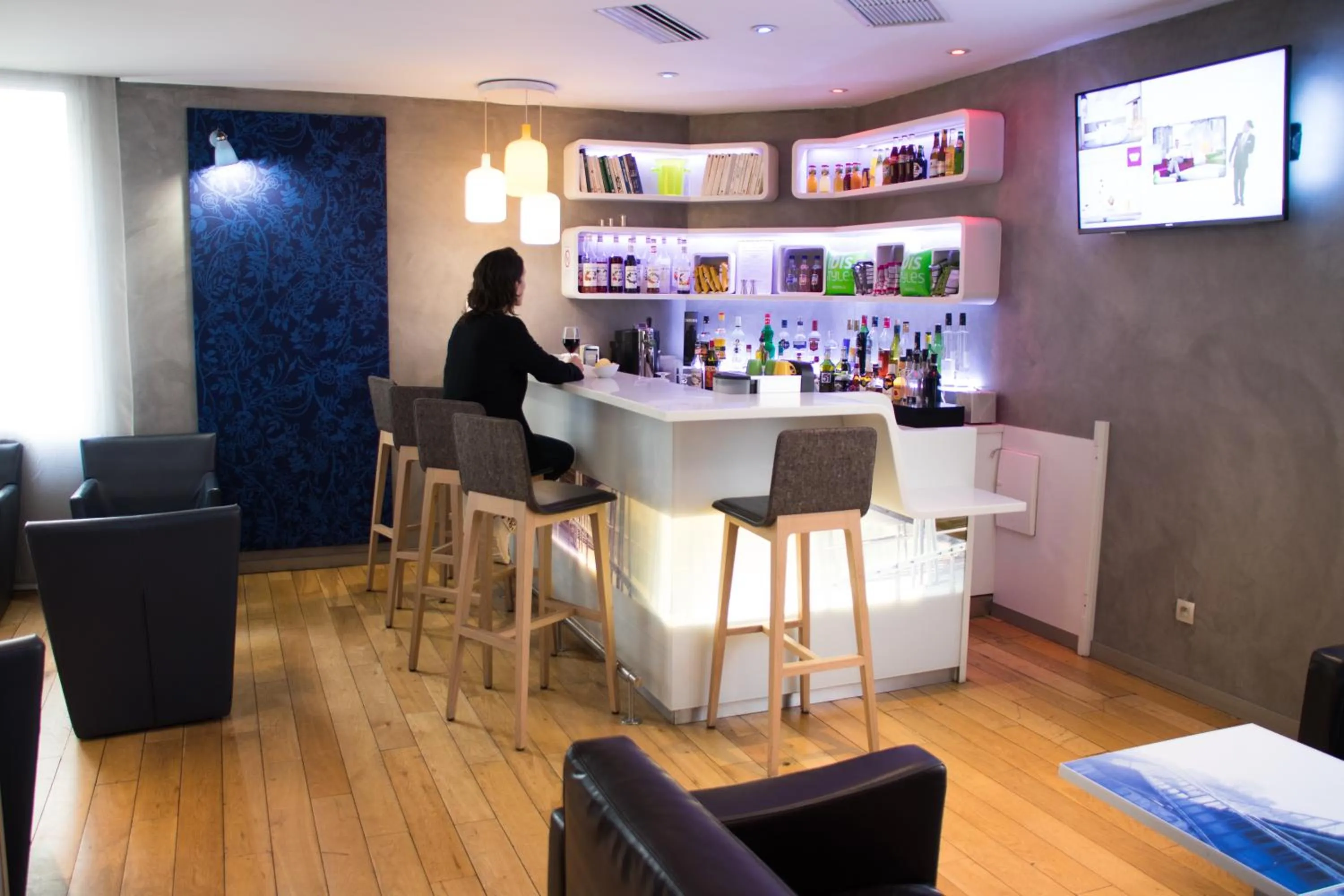 Lounge or bar in ibis Styles Paris Tolbiac Bibliotheque