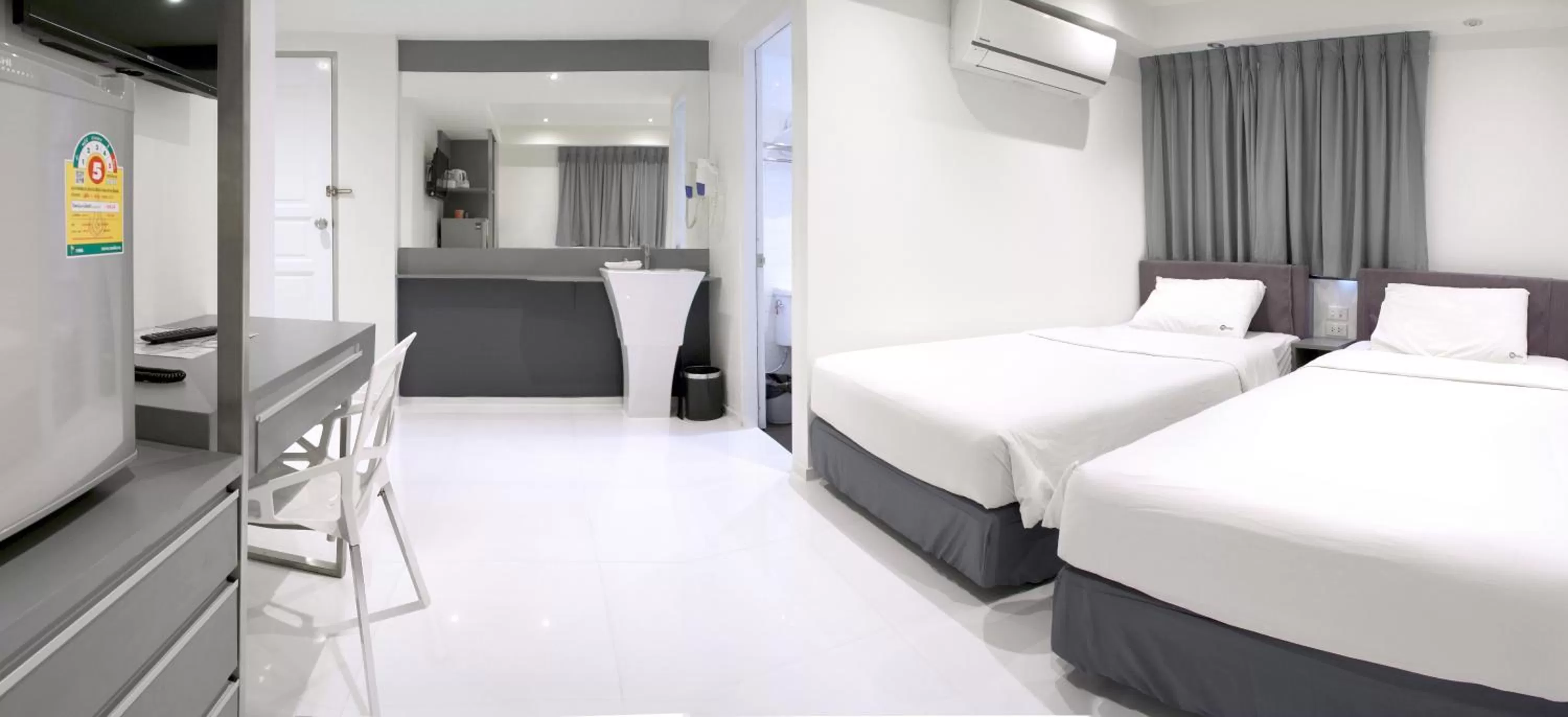 Bed in My Hotel Pratunam