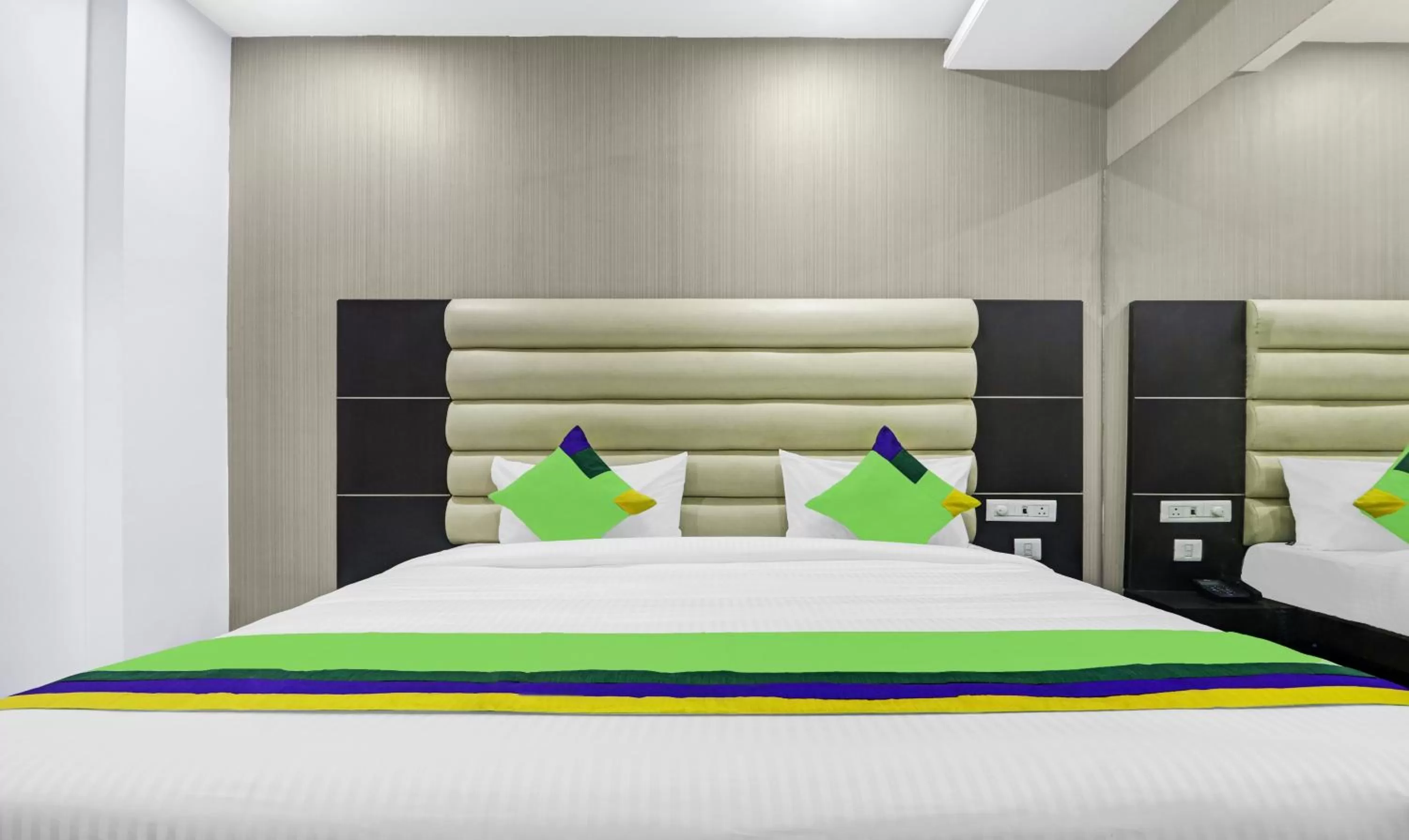 Bedroom, Bed in Treebo Kruthika Residency