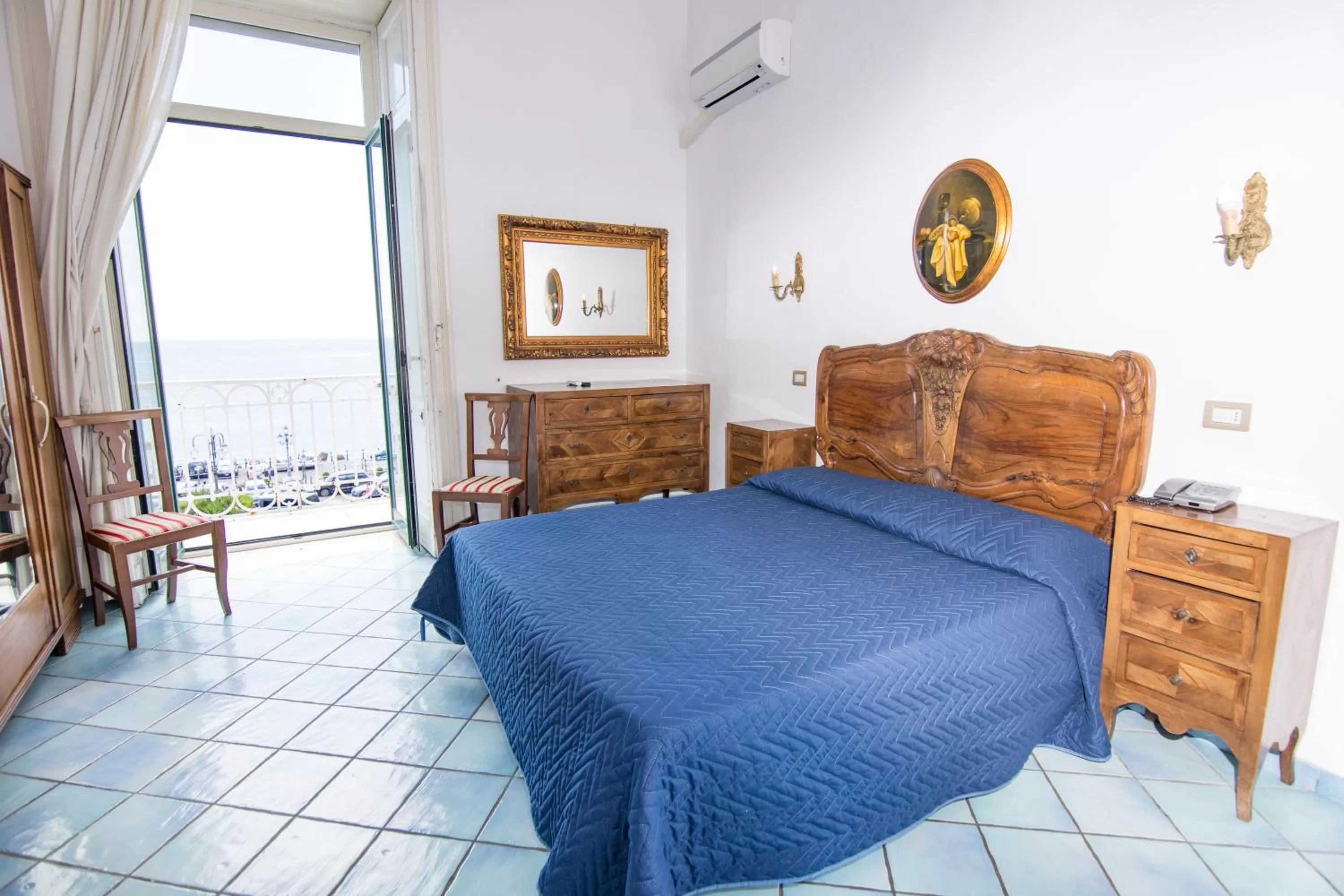 Bed in Hotel Fontana