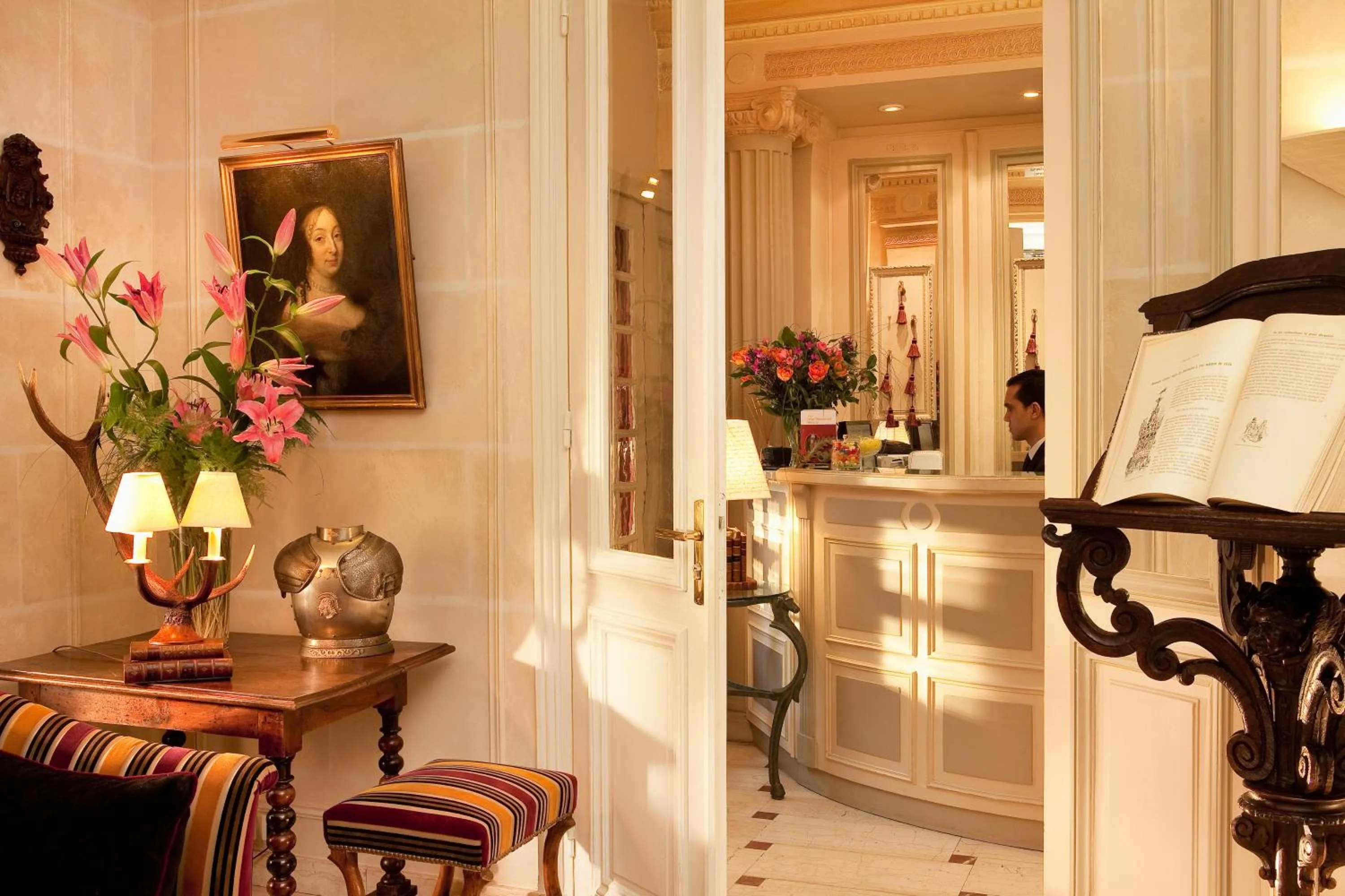 Lobby or reception in Hotel Residence Henri IV
