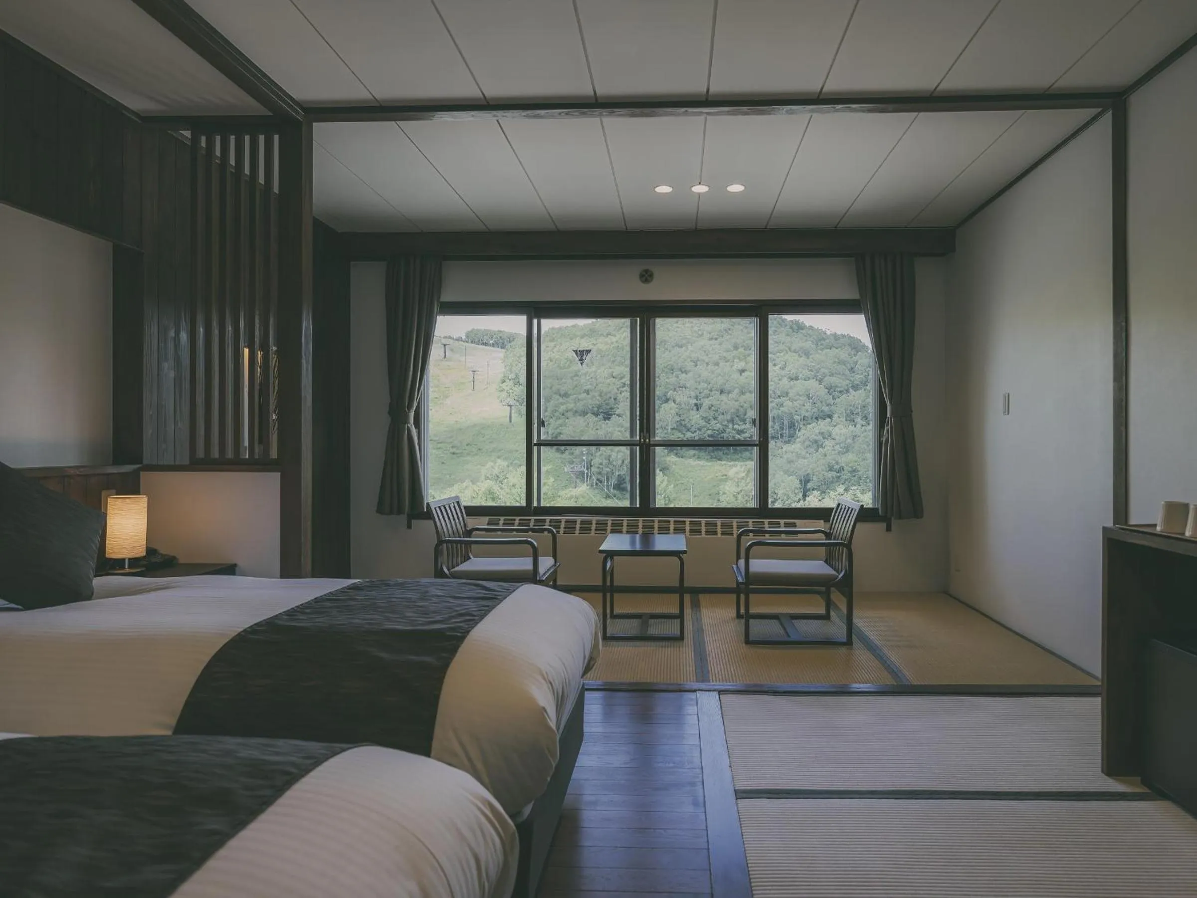 Summer, Bed in Chalet Shiga