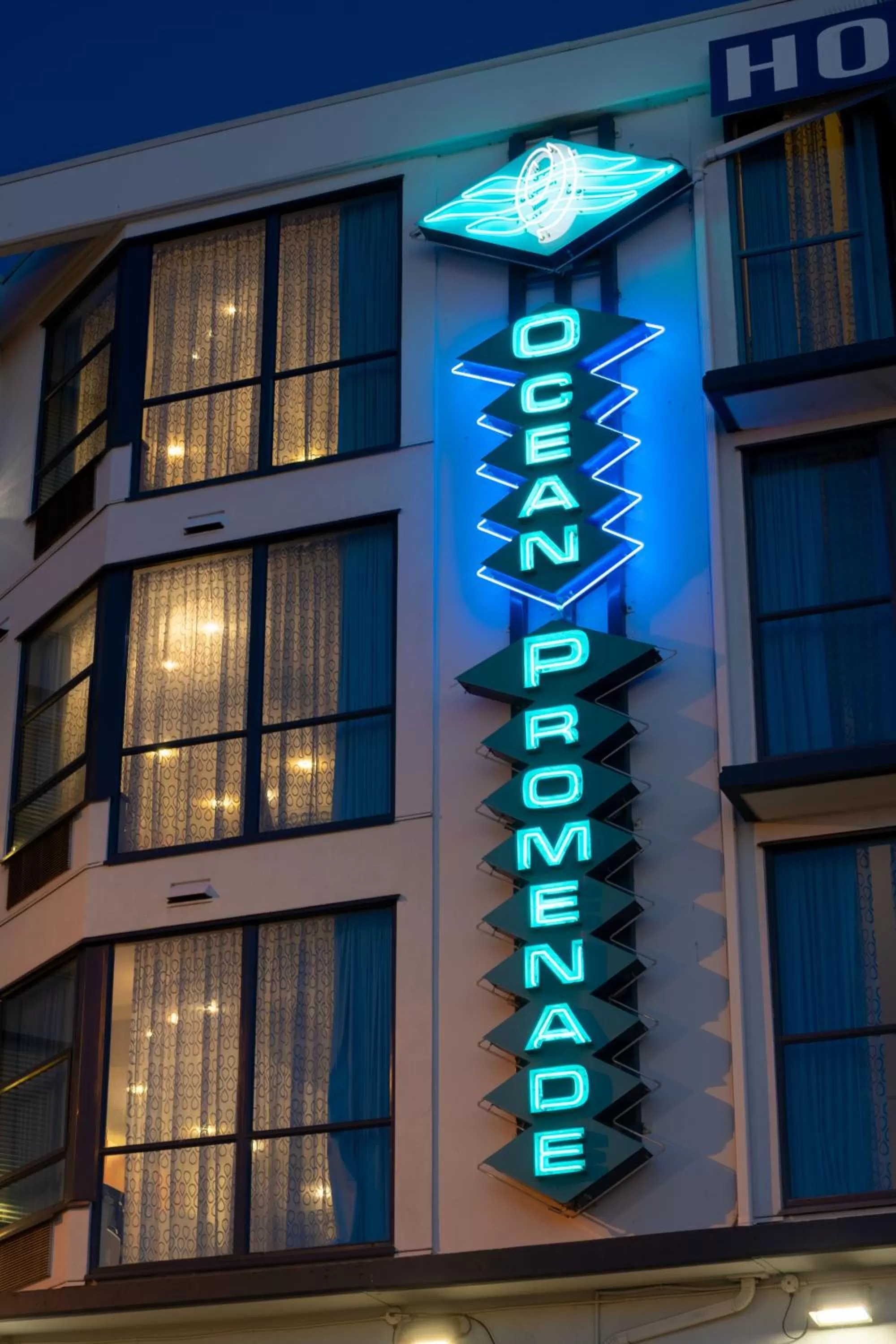 Property building in Ocean Promenade Hotel