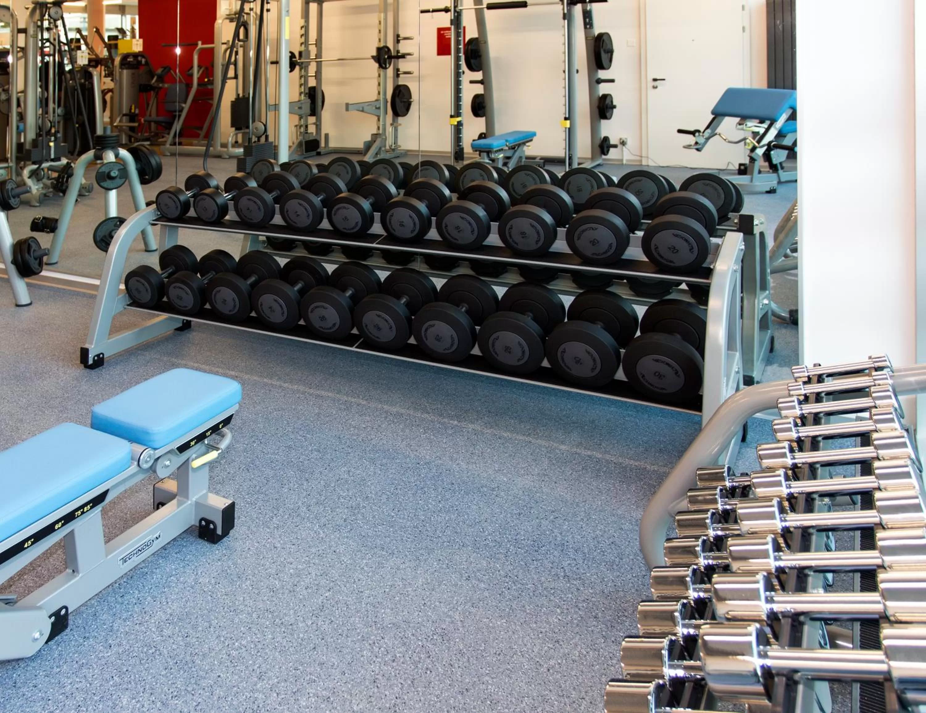 Fitness centre/facilities in Continental Hotel Lausanne