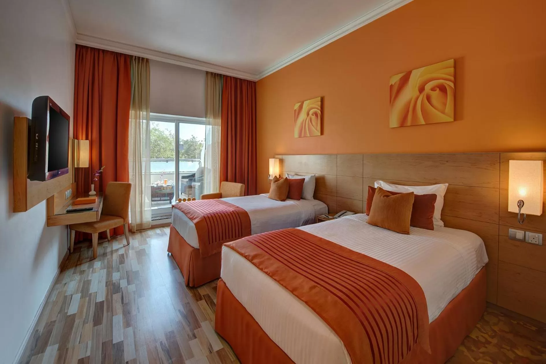 Bedroom, Bed in Al Khoory Executive Hotel, Al Wasl