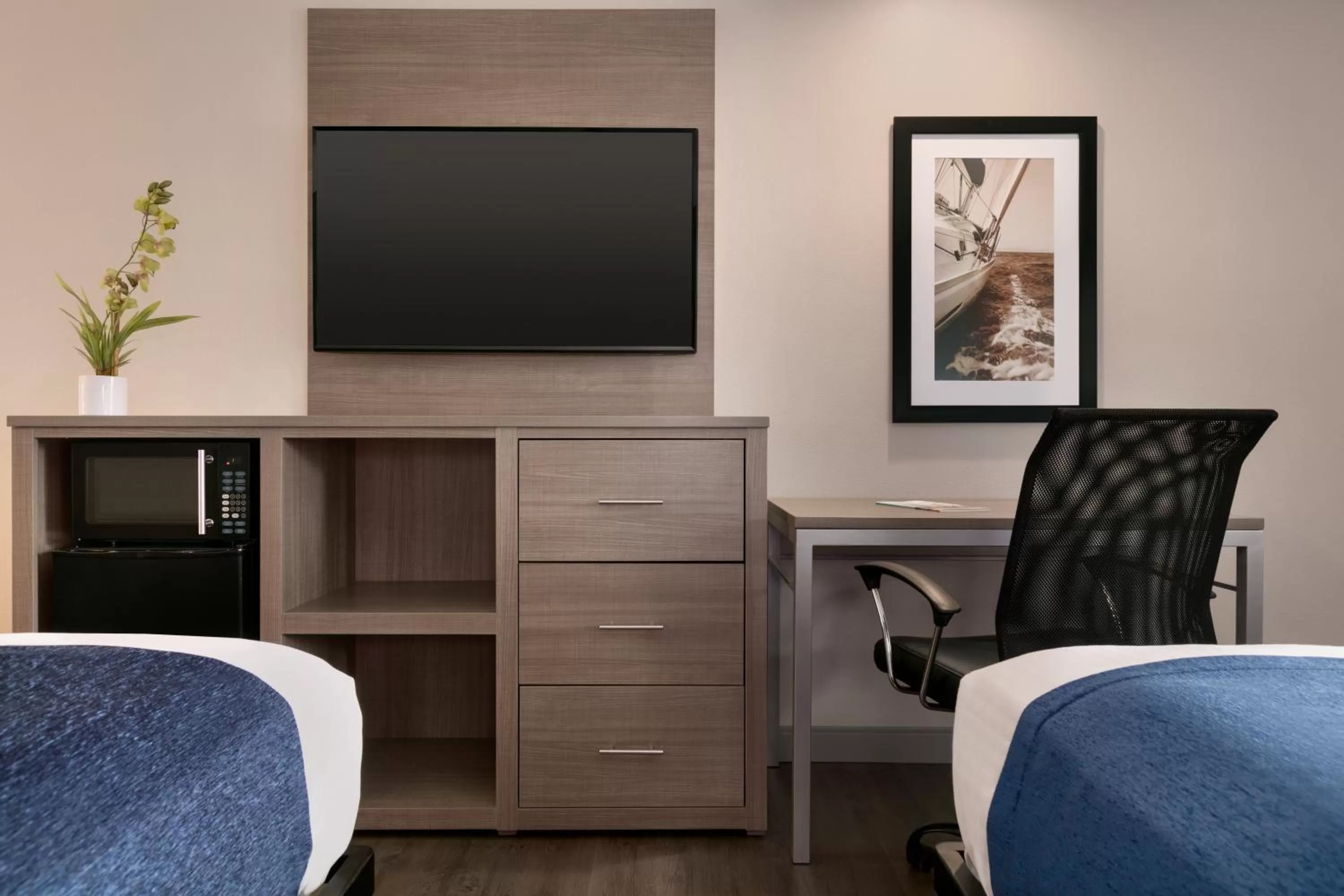 TV and multimedia in Torch Lite Inn at the Beach Boardwalk