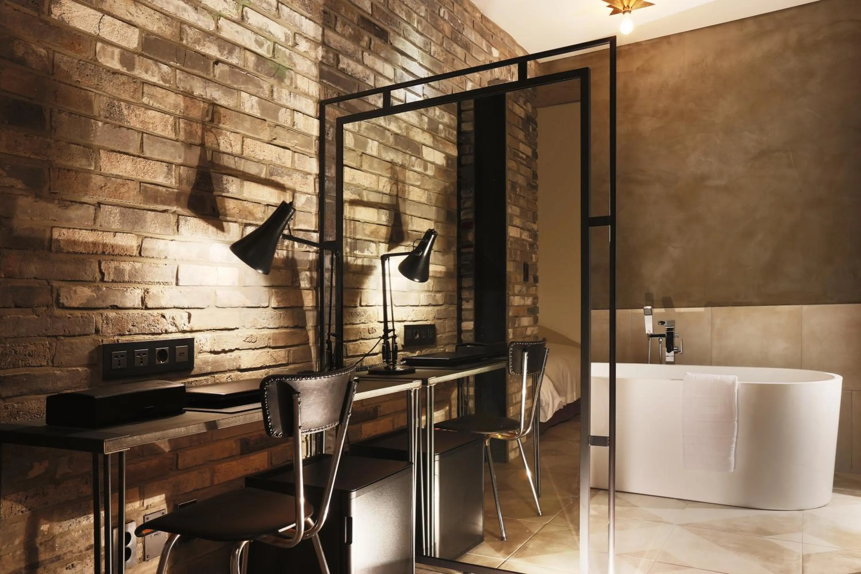 Seating area in Boutique Hotel Loft