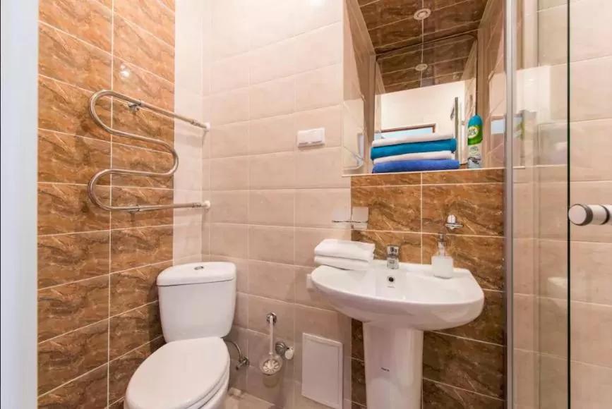 Bathroom in Tallinn City Apartments Residence