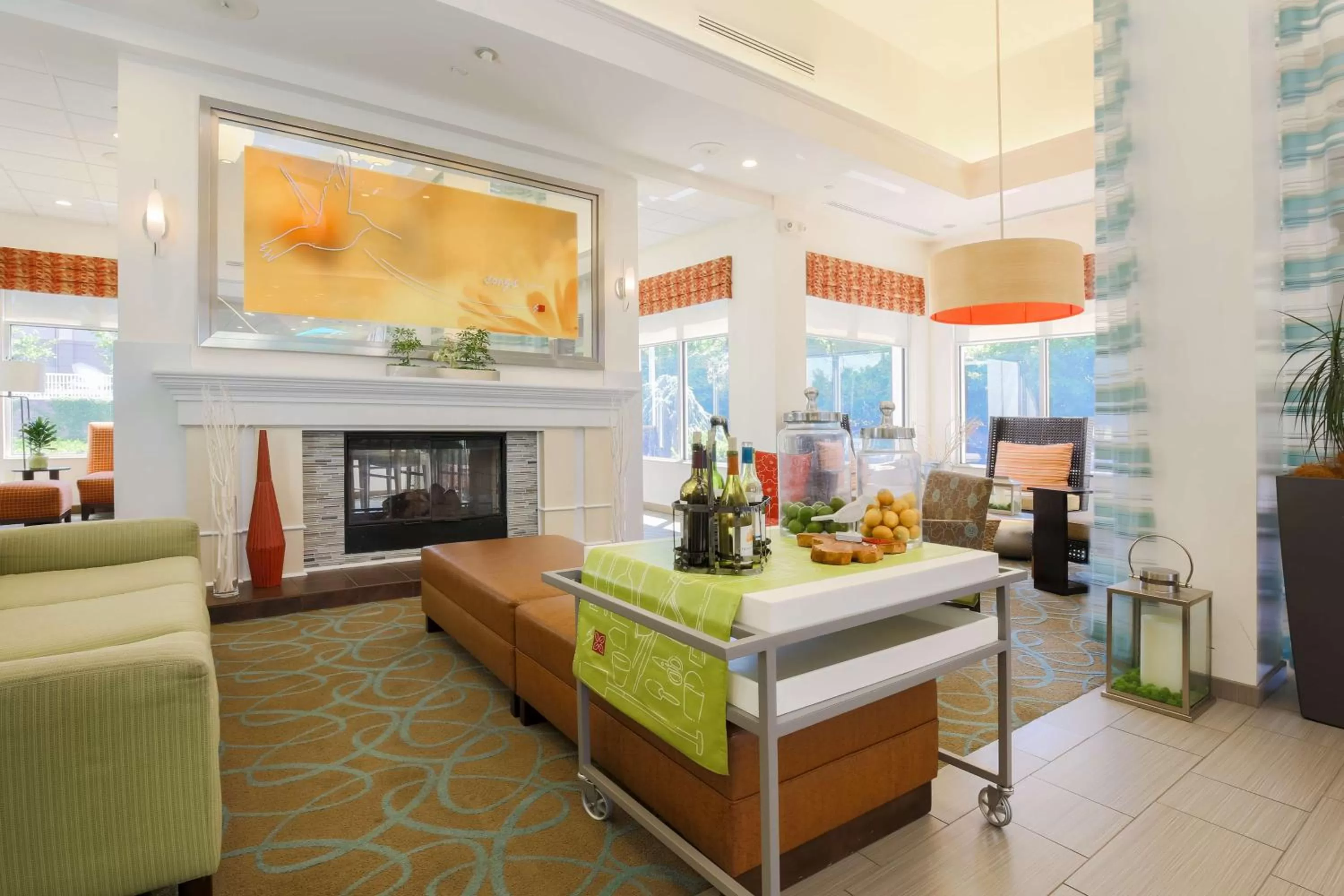 Lobby or reception in Hilton Garden Inn Nanuet