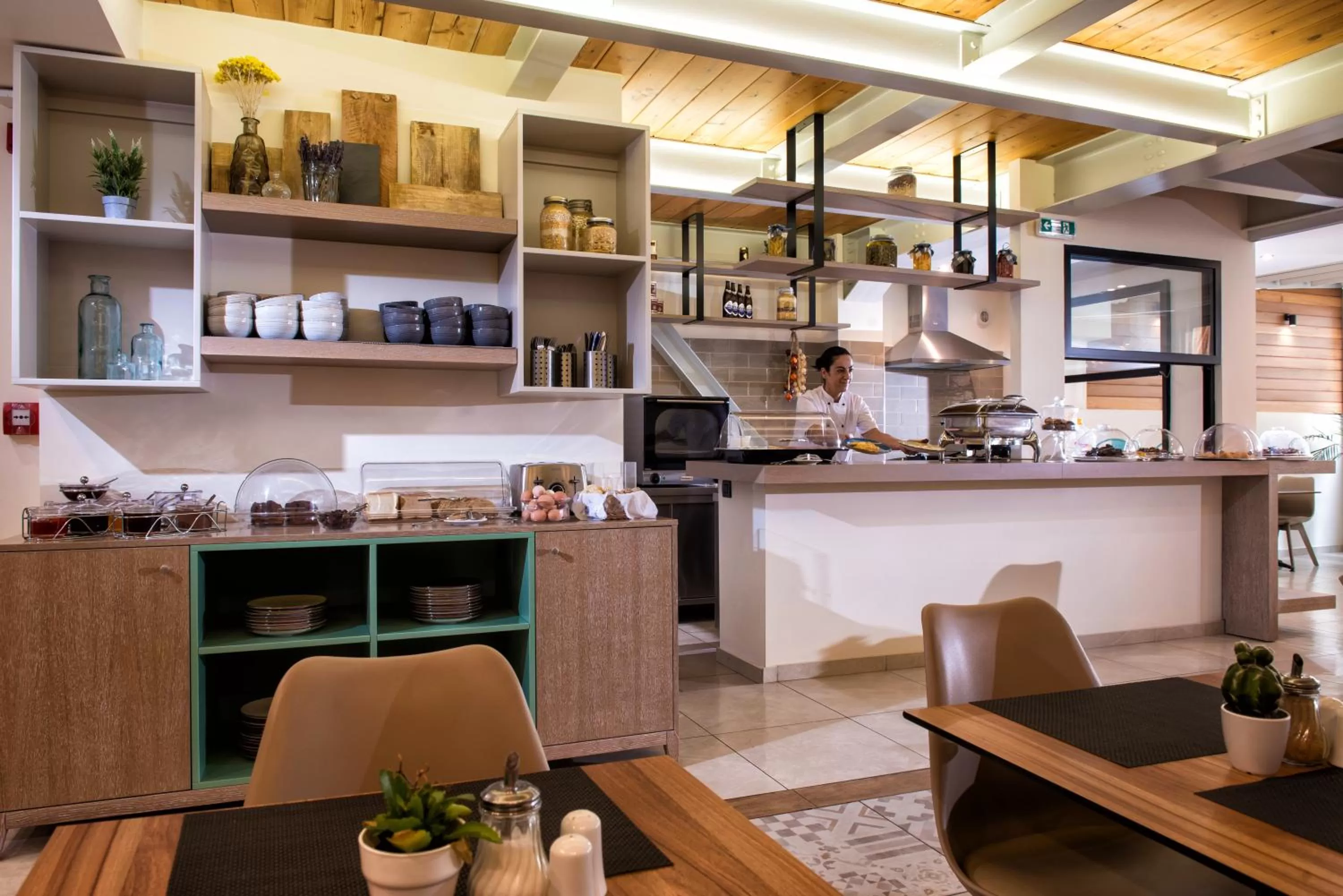 Breakfast in Infinity City Boutique Hotel