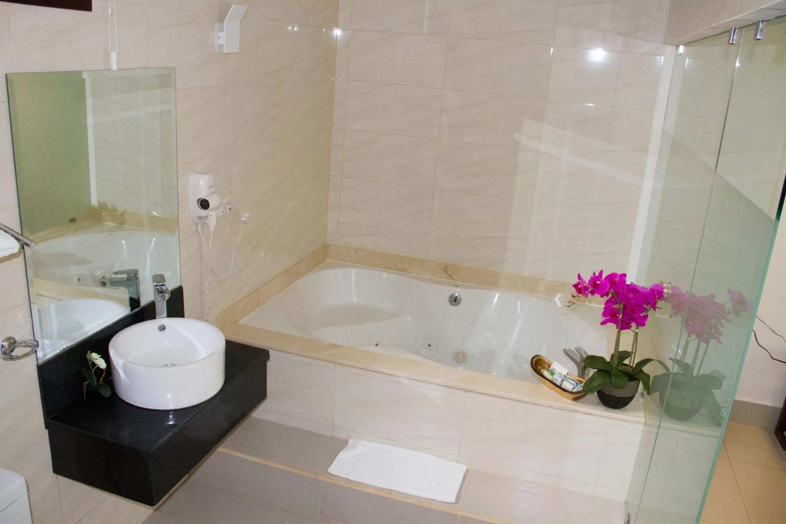 Bathroom in Hotel Agualcas