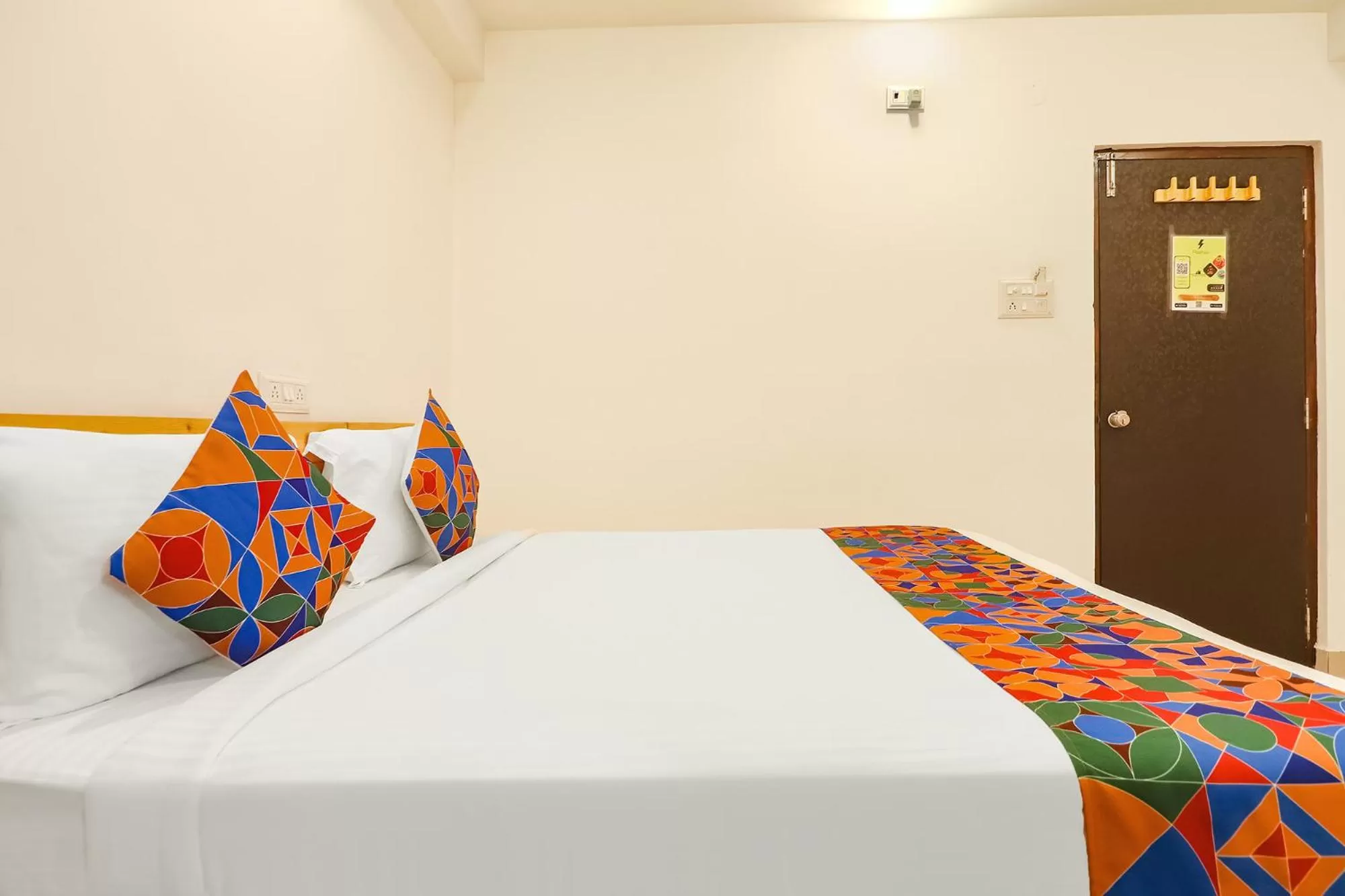 Bed in FabHotel Green Leaf