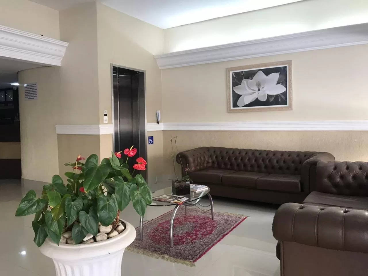 Living room in Hotel Estação Express