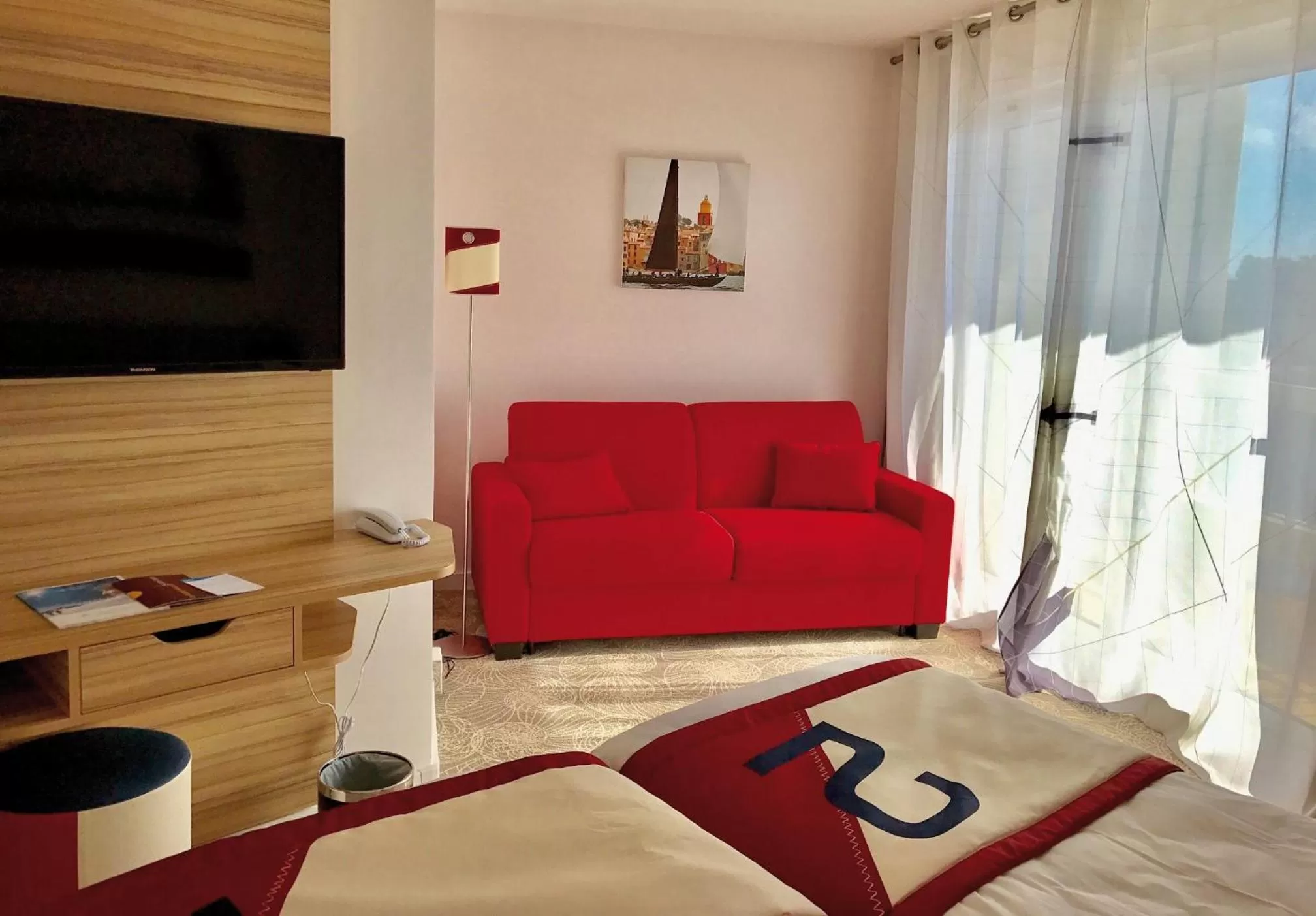 Bed in Hotel Club Le Plein Sud Vacances Bleues