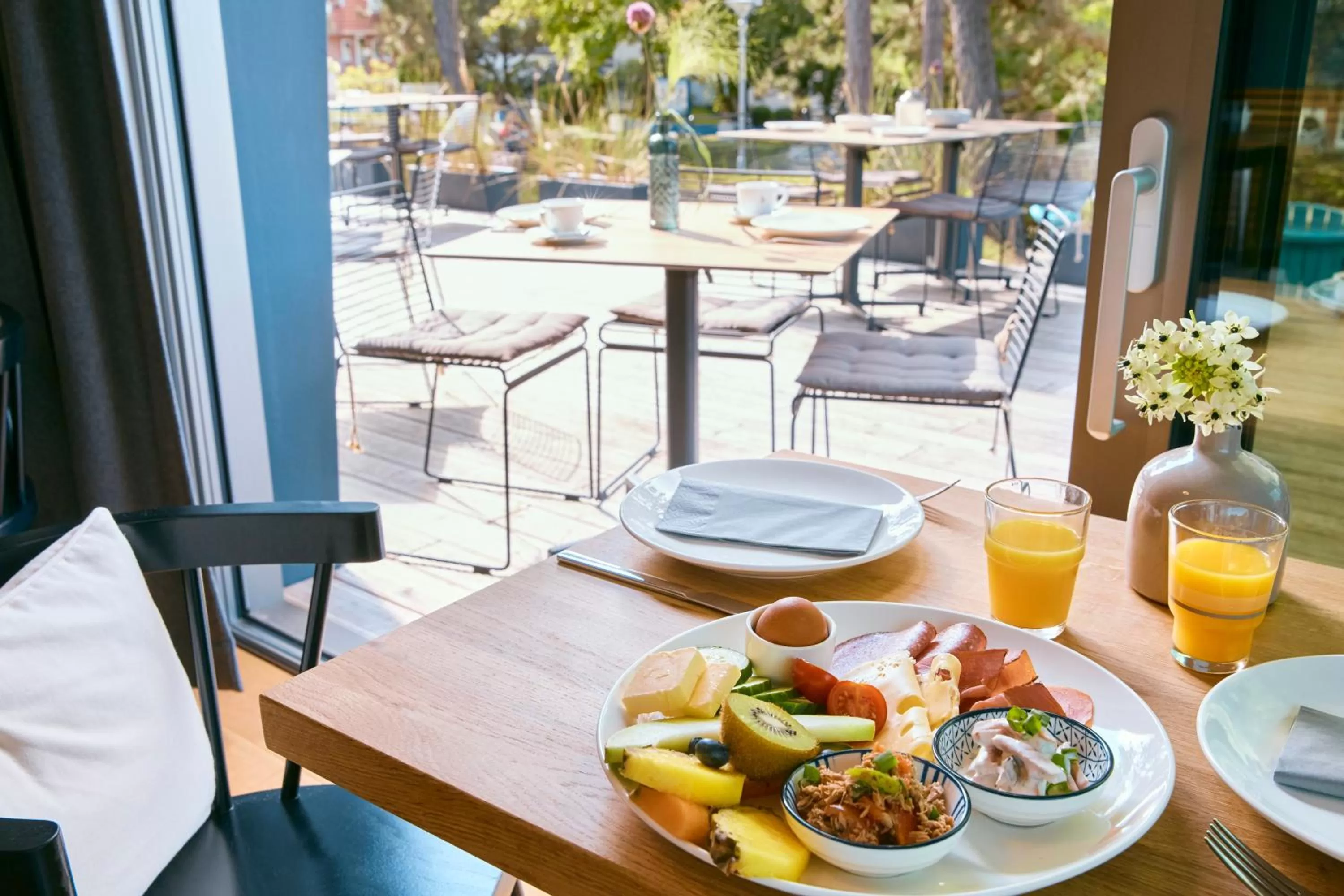 Dining area in Lieblingsplatz Strandhotel