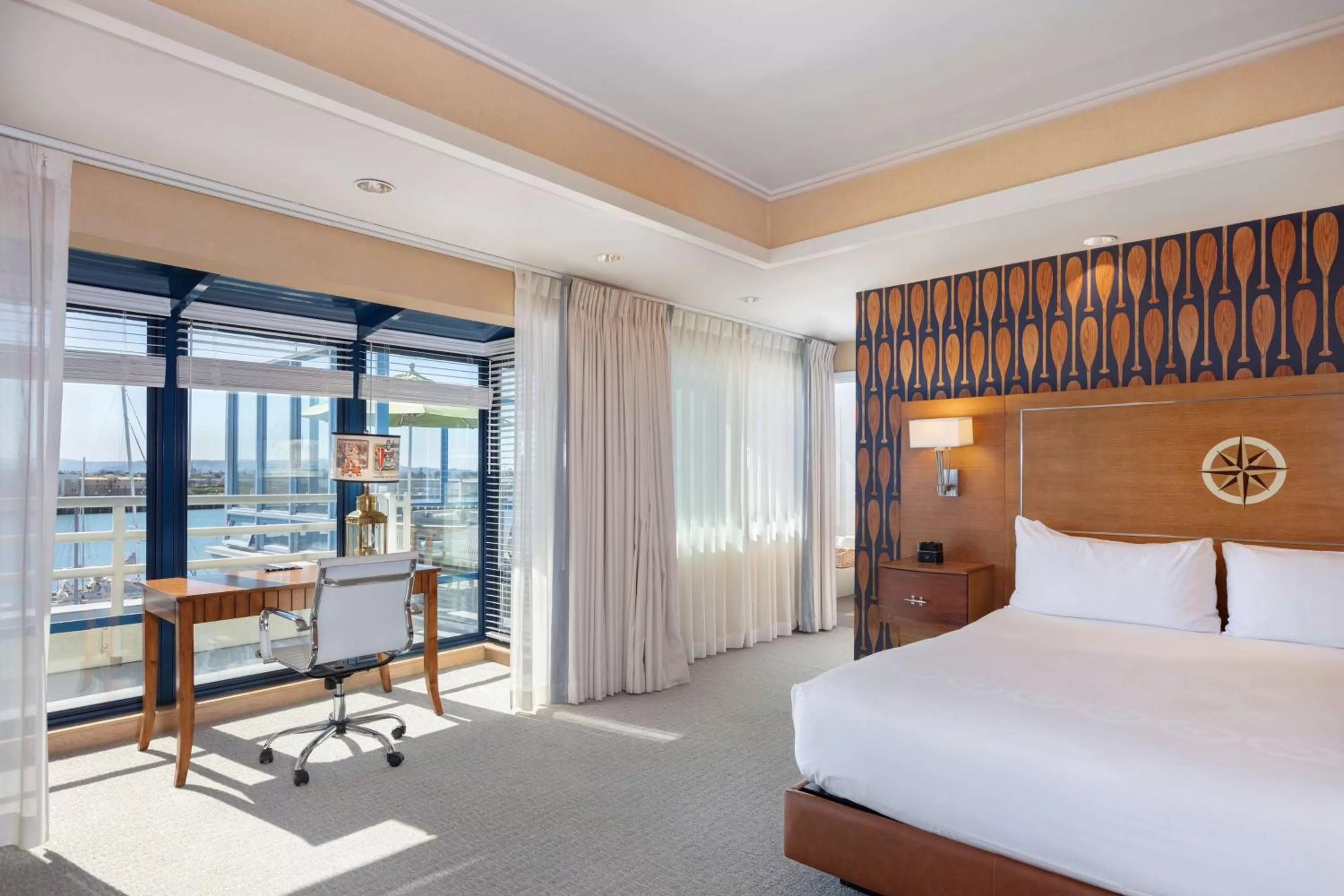 Bedroom in Waterfront Hotel, part of JdV by Hyatt