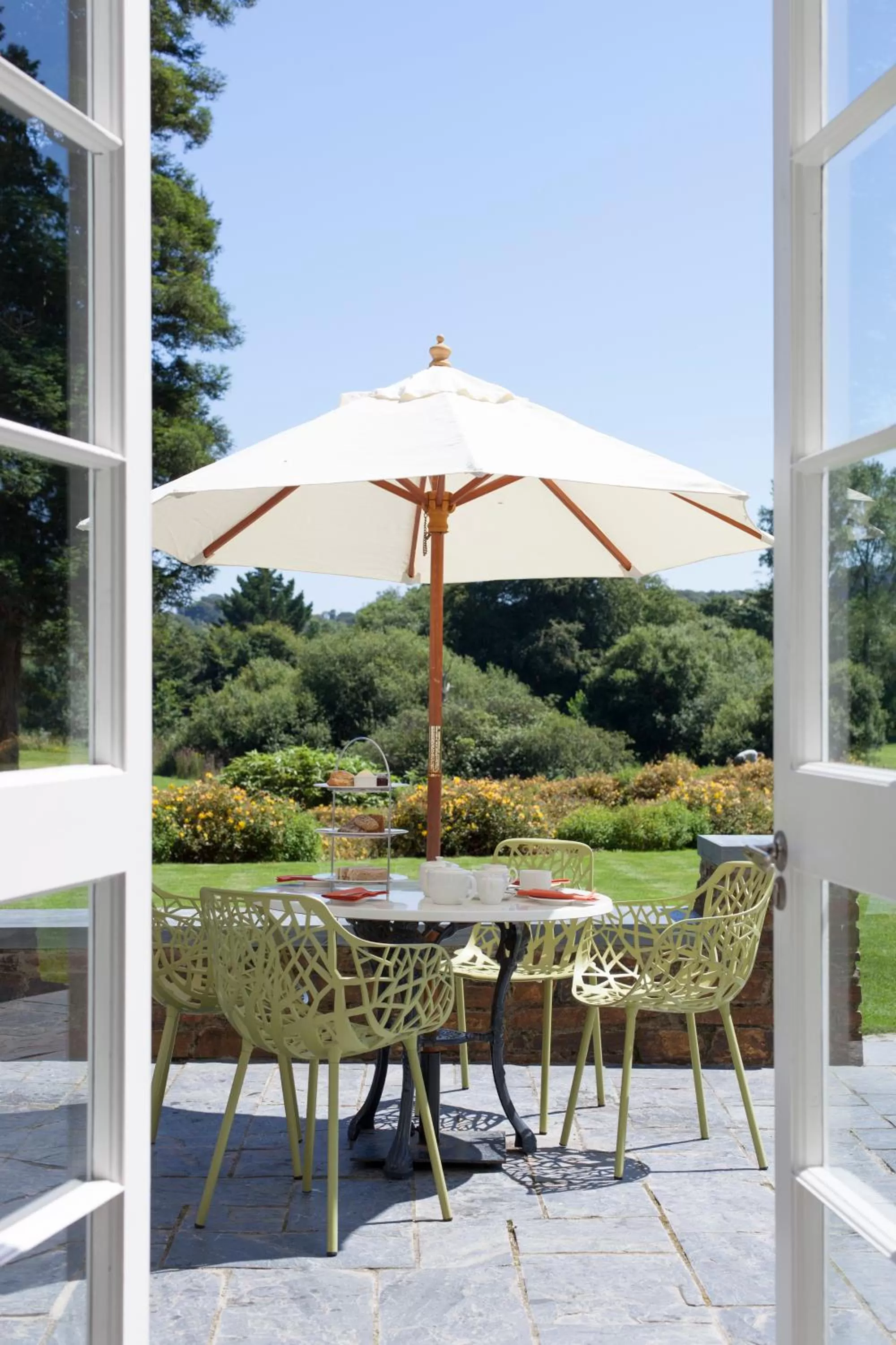 Balcony/Terrace in The Cornwall Hotel Spa & Lodges