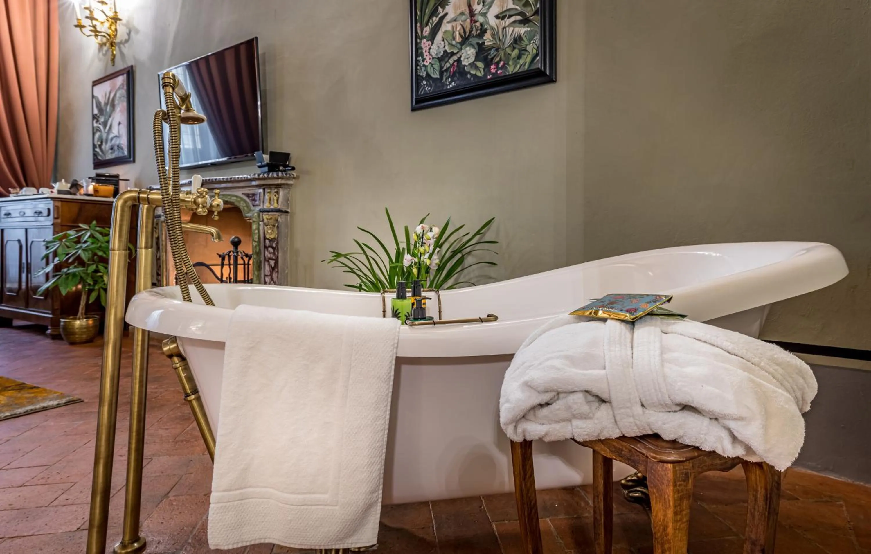 Bath in Palazzo Bianca Cappello Residenza d'Epoca