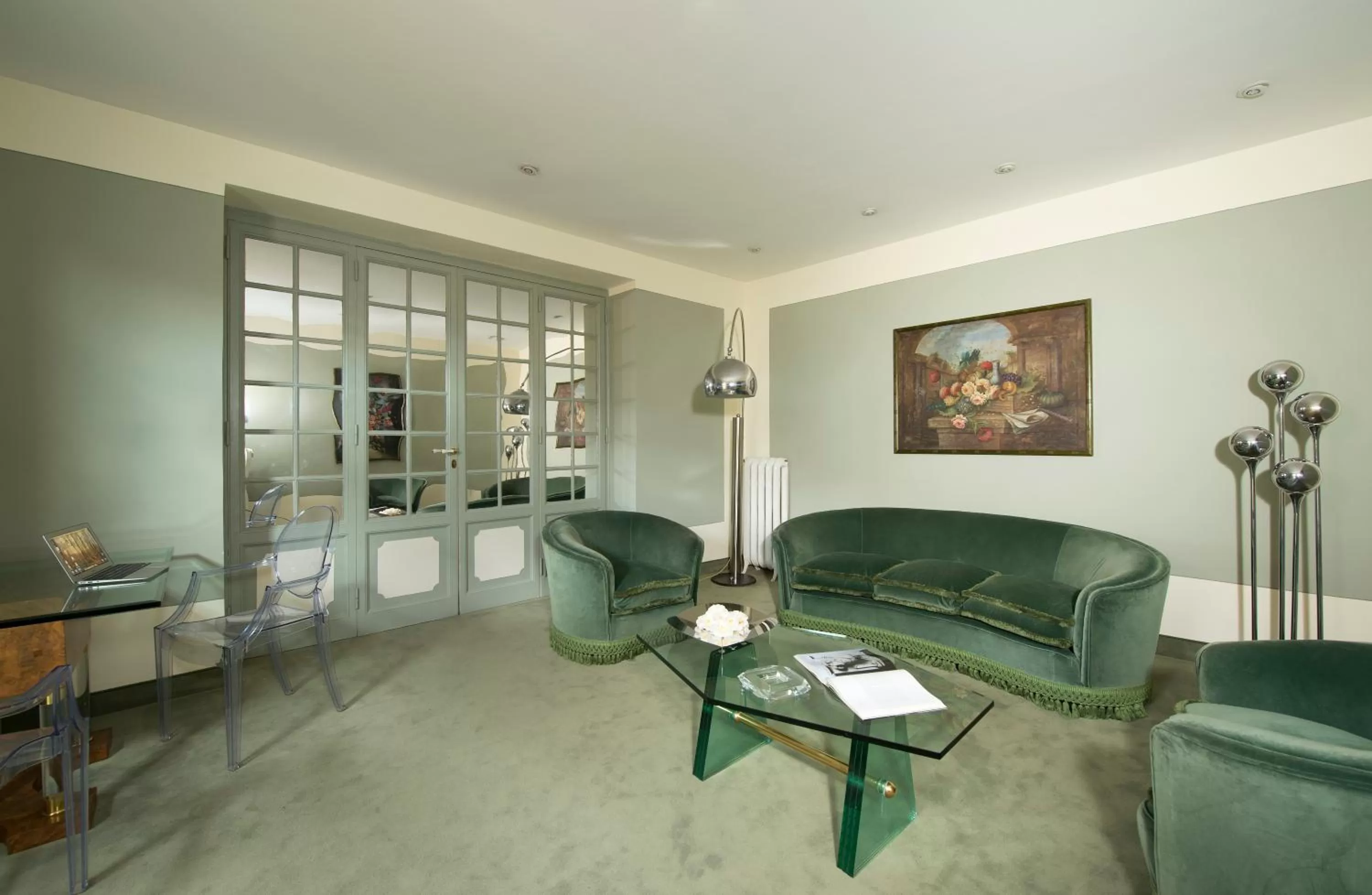 Communal lounge/ TV room in Hotel Gregoriana