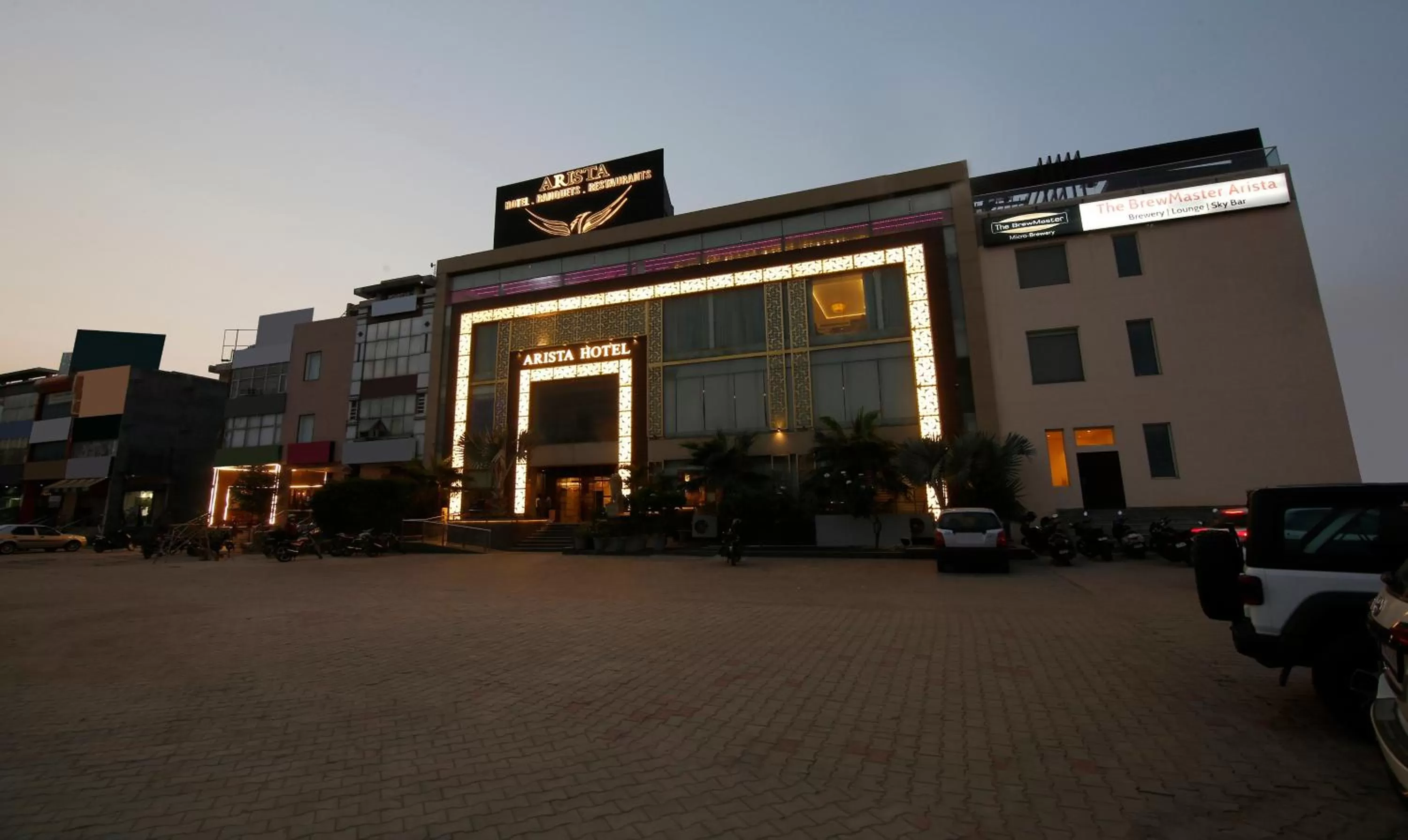 Property building in Treebo Premium Arista