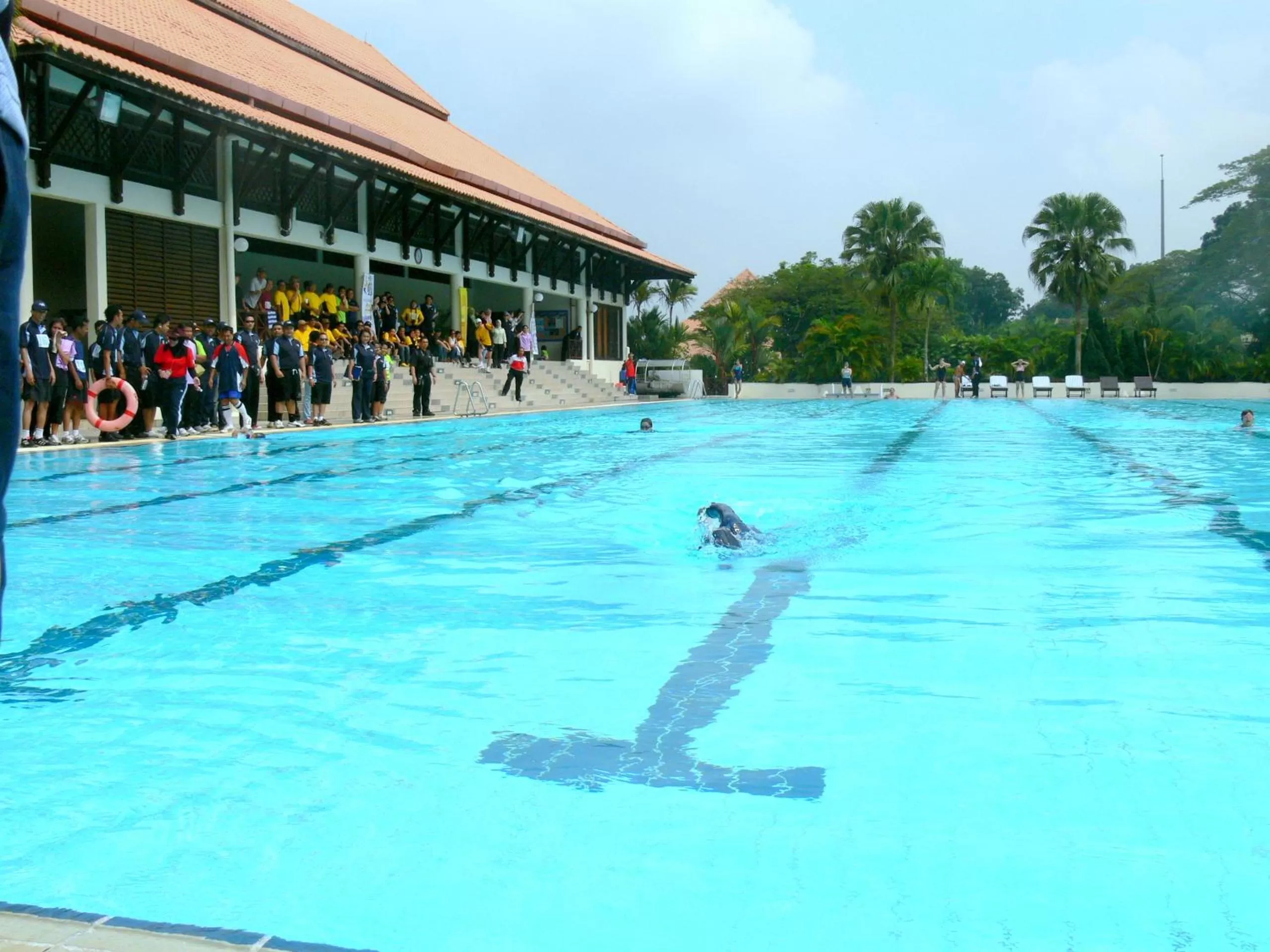 Swimming pool in Le Grandeur Palm Resort Johor
