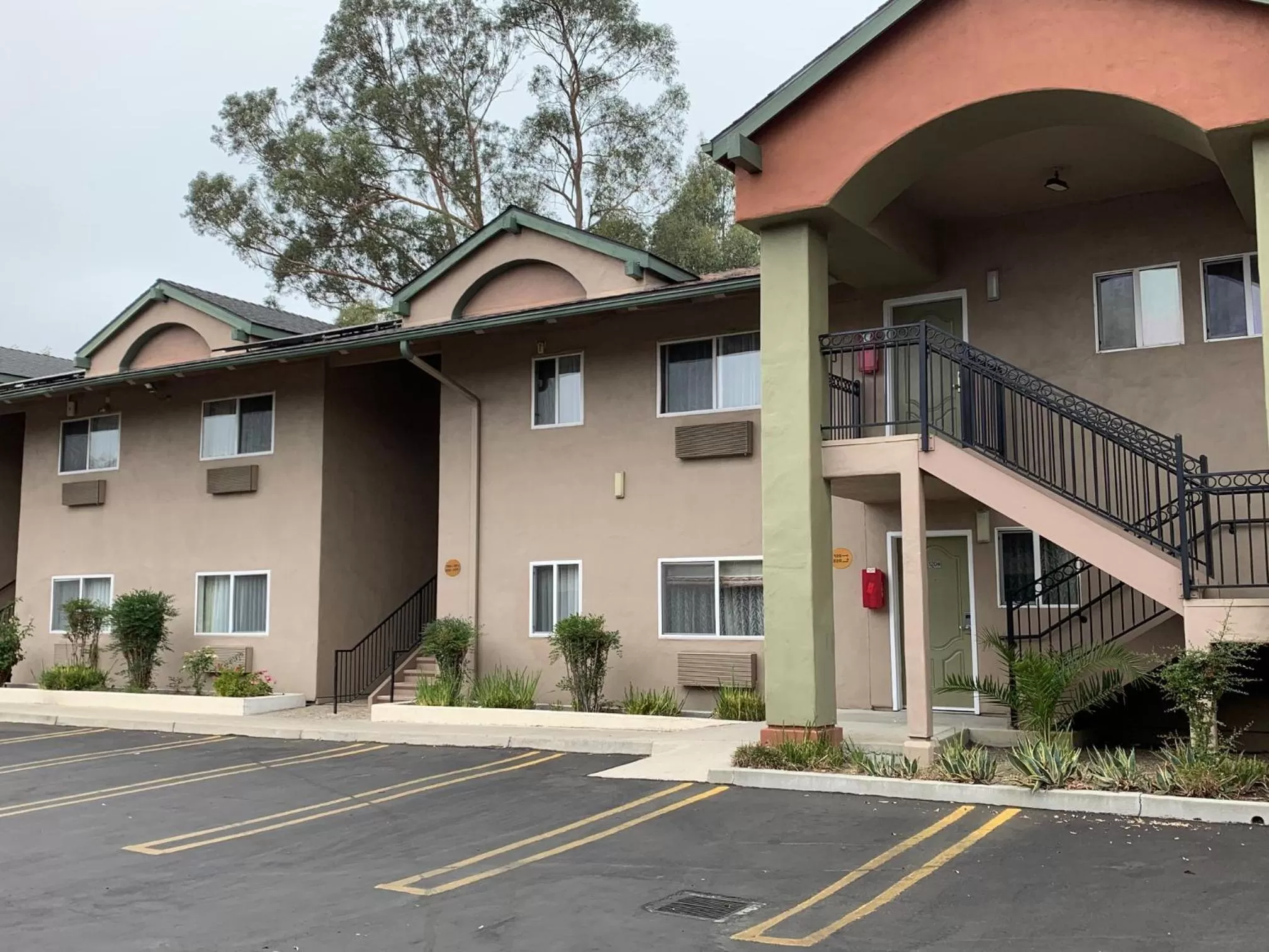 Property building in Olive Tree Inn & Suites