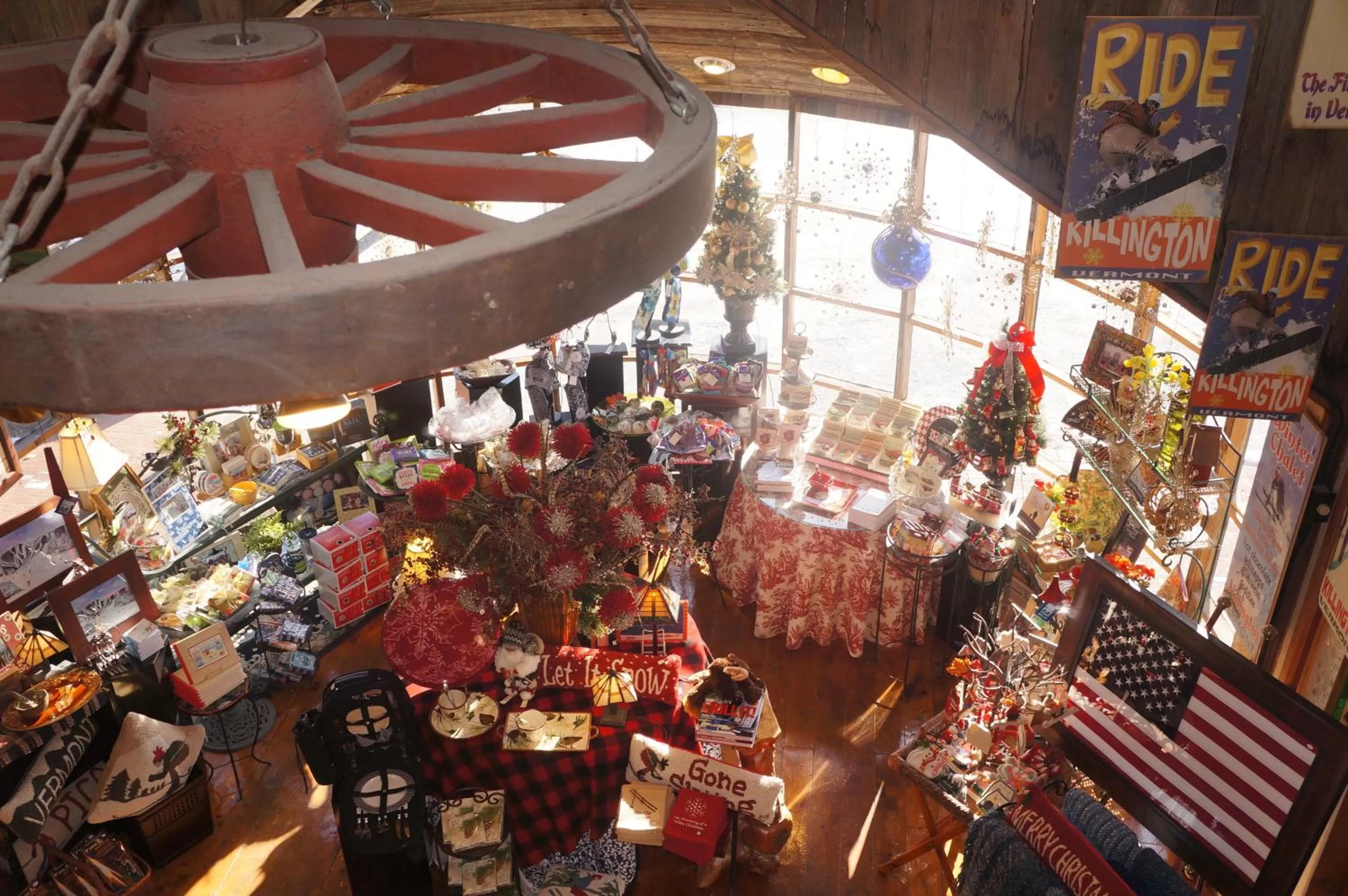 On-site shops in Greenbrier Inn Killington