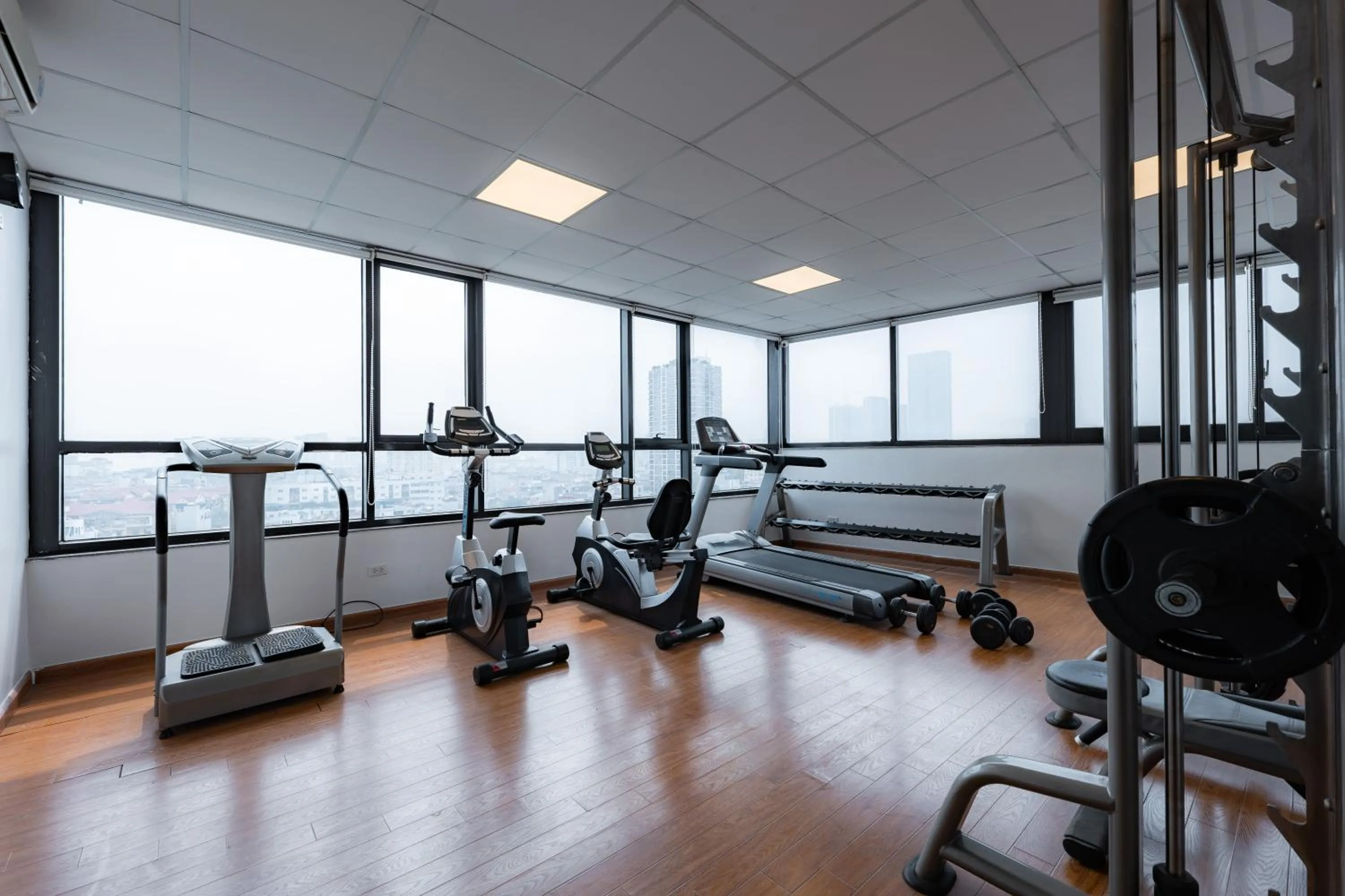 Fitness centre/facilities in Riverside Hanoi Hotel