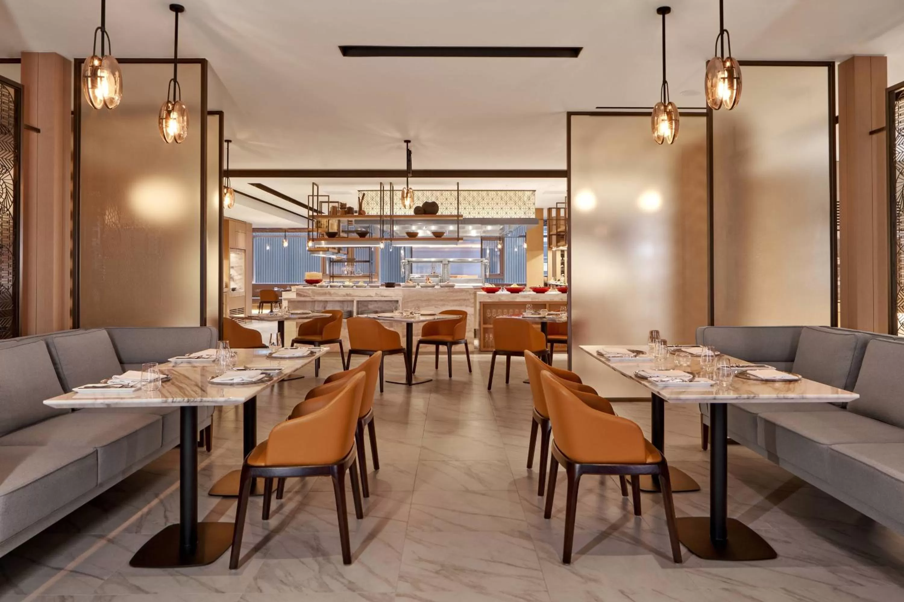 Kitchen or kitchenette in Daegu Marriott Hotel